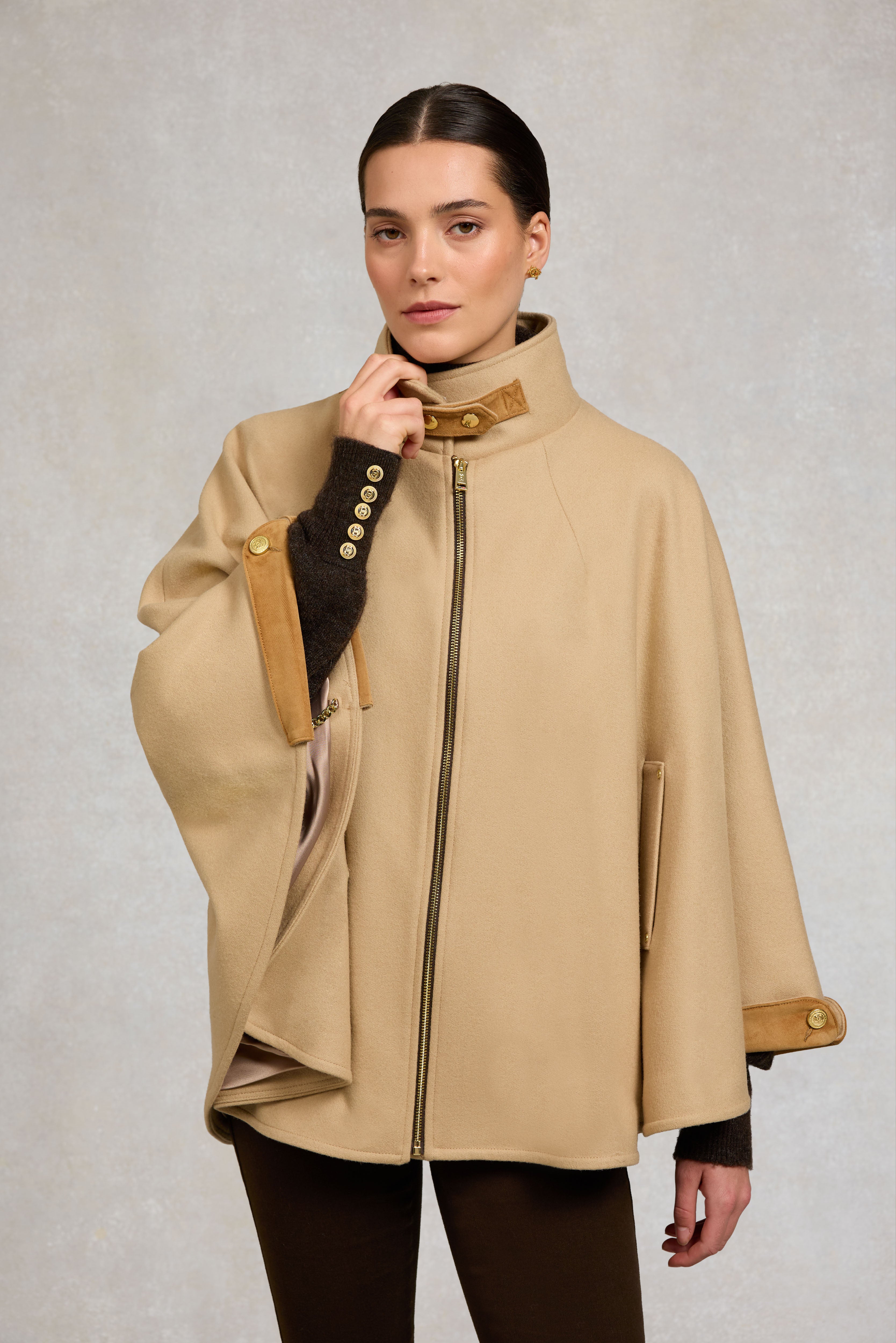 The Classic Cape (Camel) – Holland Cooper ®