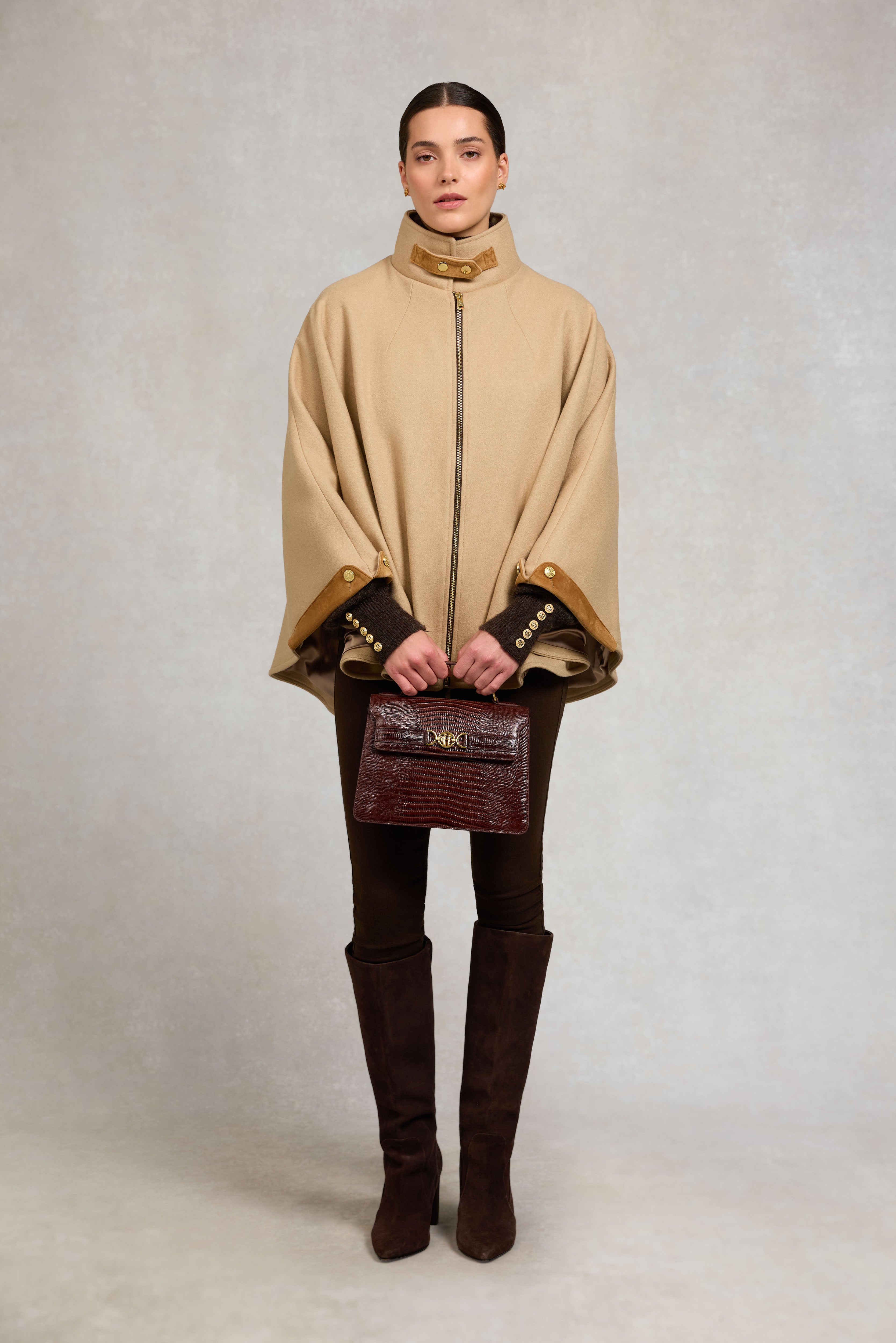 The Classic Cape (Camel) – Holland Cooper ®