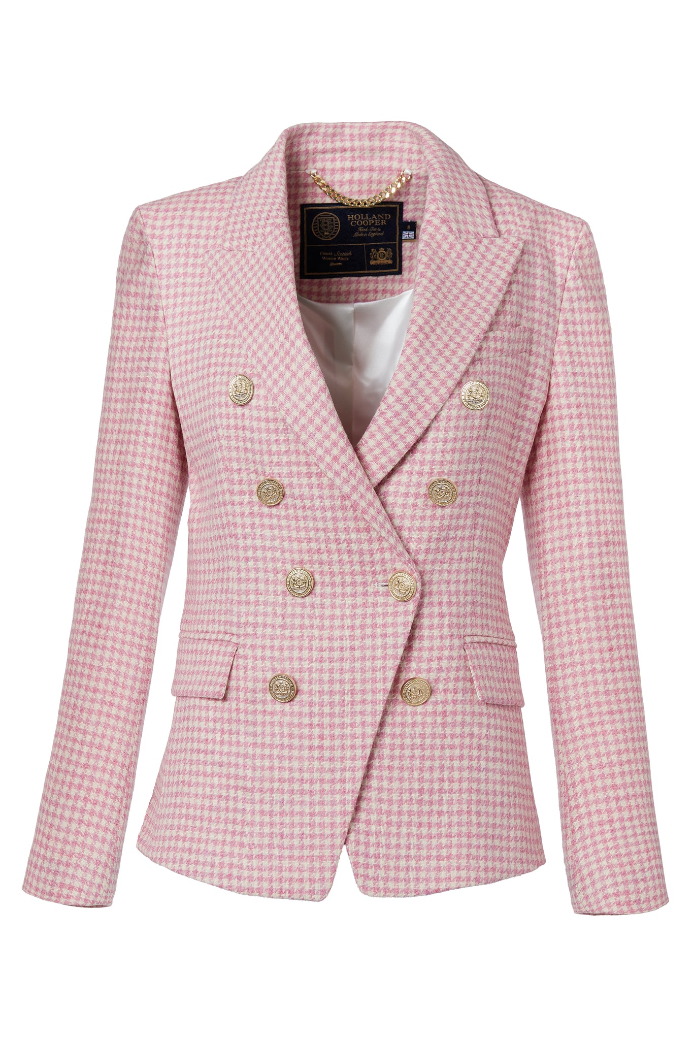 The Light Pink Puppytooth Suit