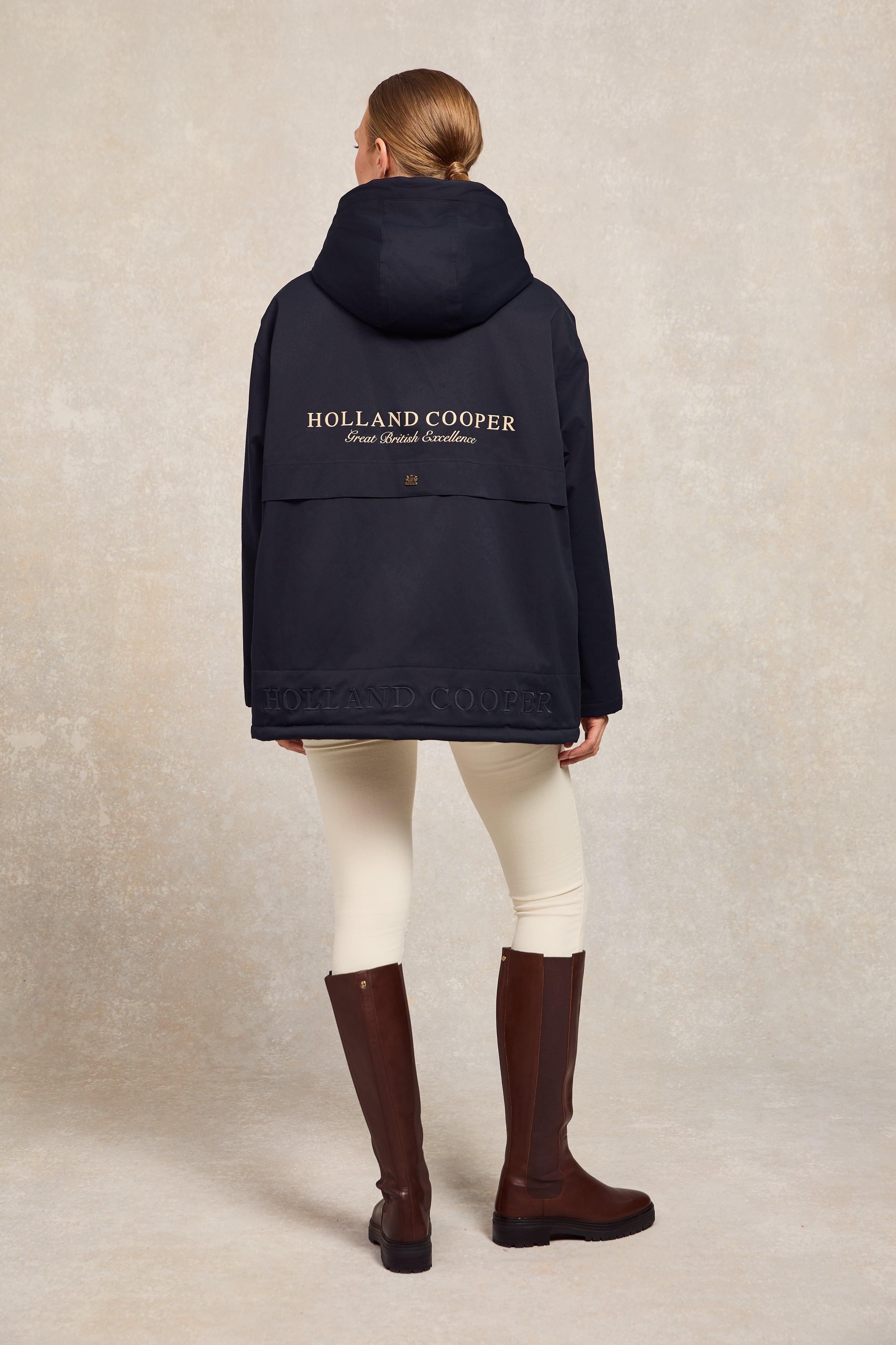 OneSize Waterproof Jacket (Ink Navy) Holland Cooper