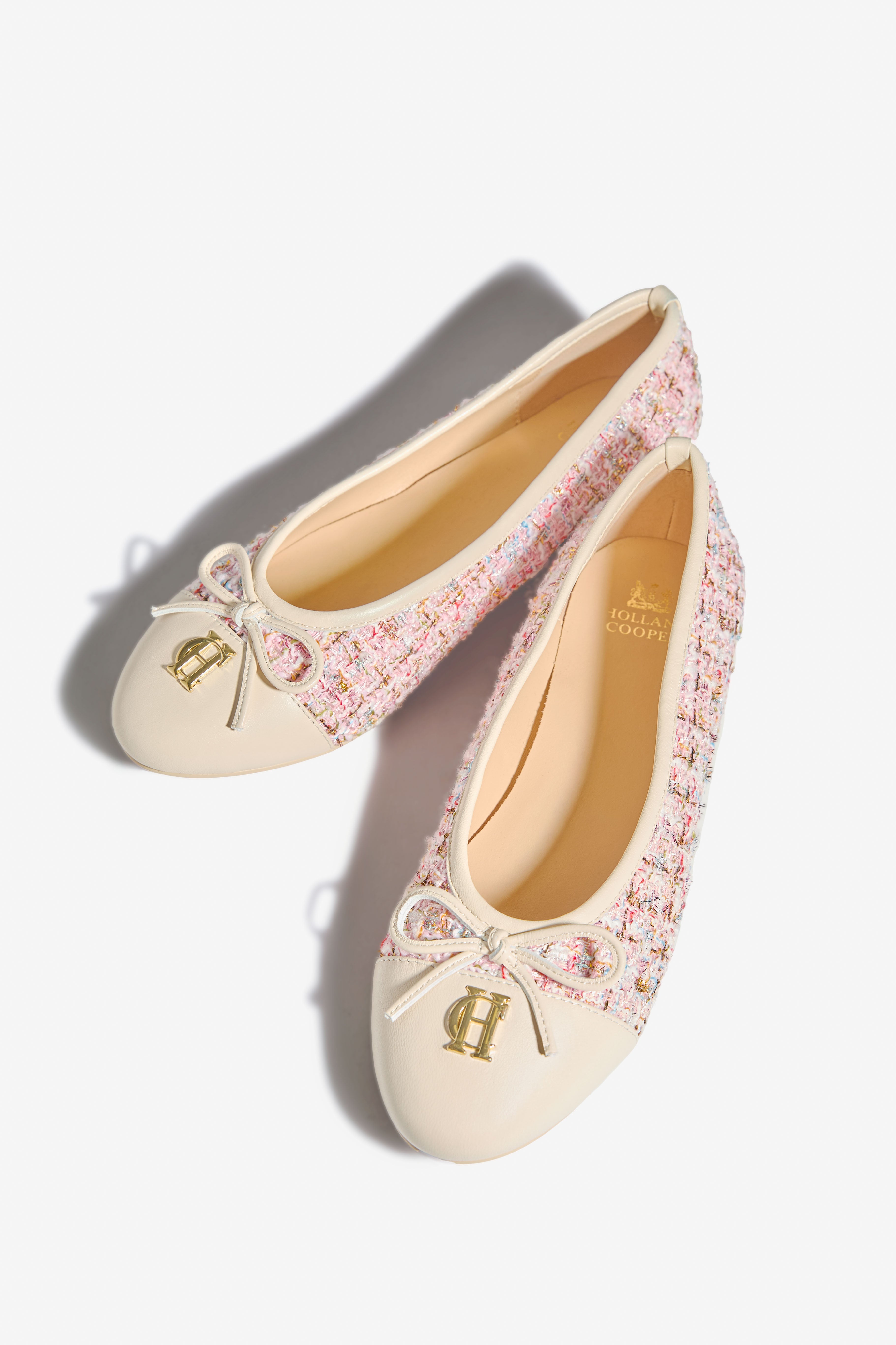 Ballet Shoe (Pink Sparkle Boucle) – Holland Cooper ®