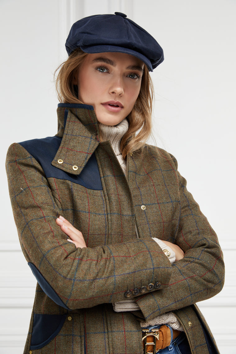 Baker Boy Cap (Navy Wax)