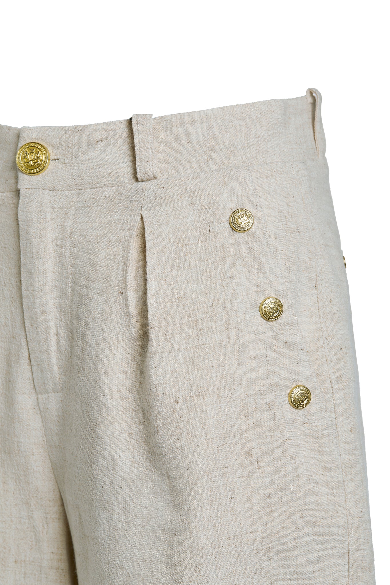 Belgravia Tailored Short (Natural Linen)