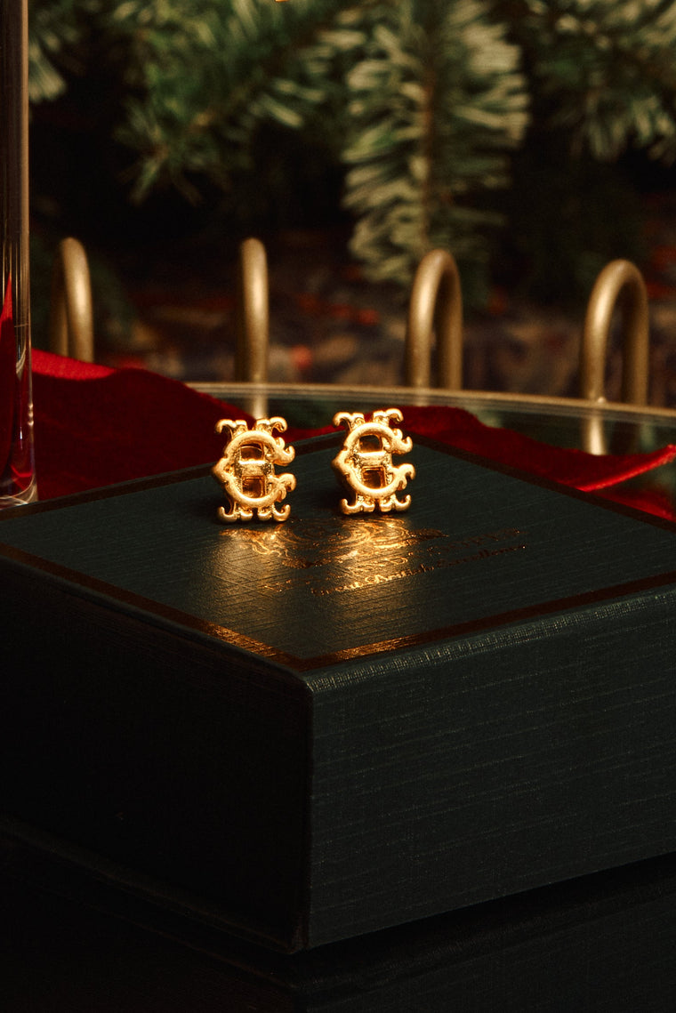 HC Cufflinks (Vintage Gold)