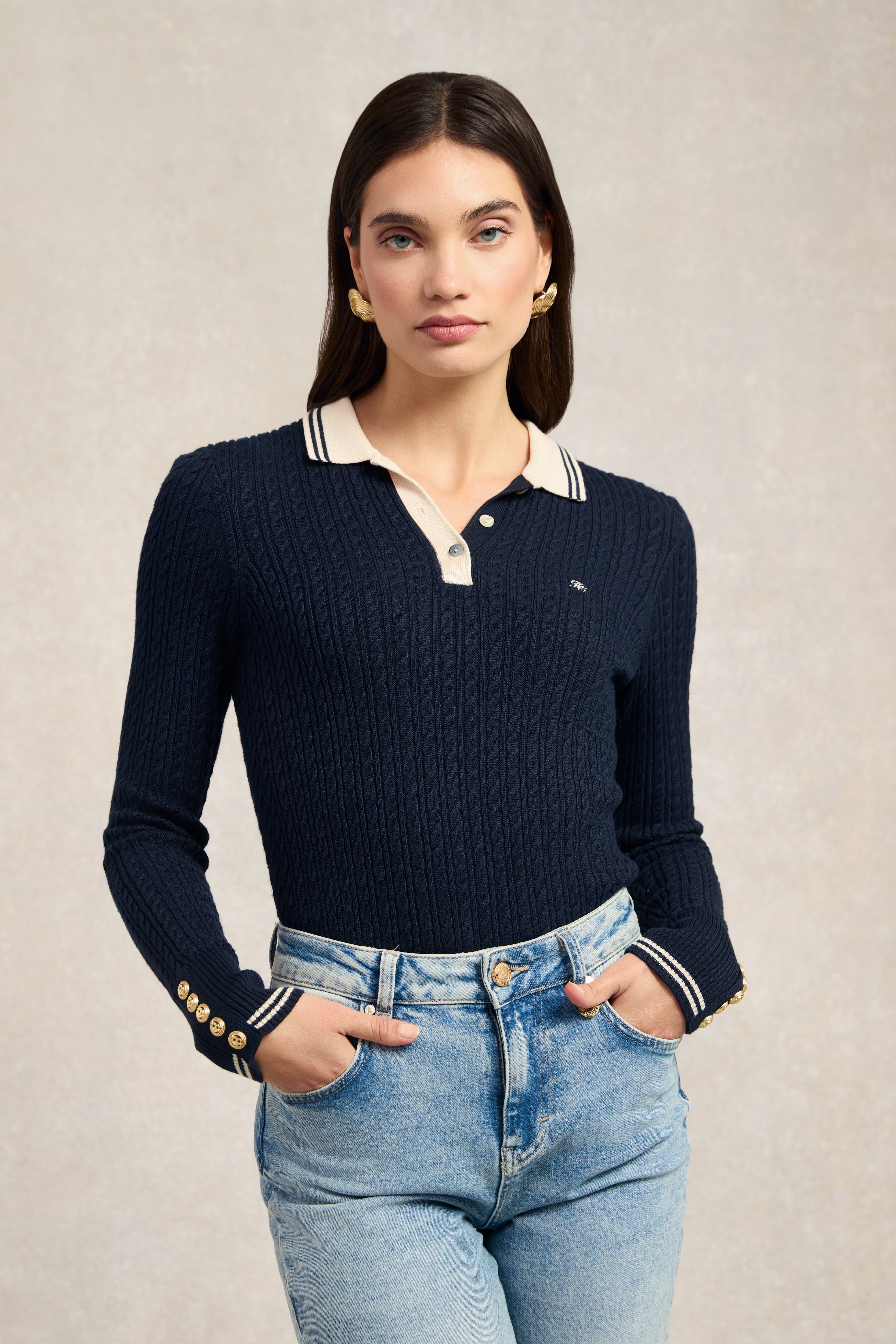 SKYLA KNIT ★ NAVY
