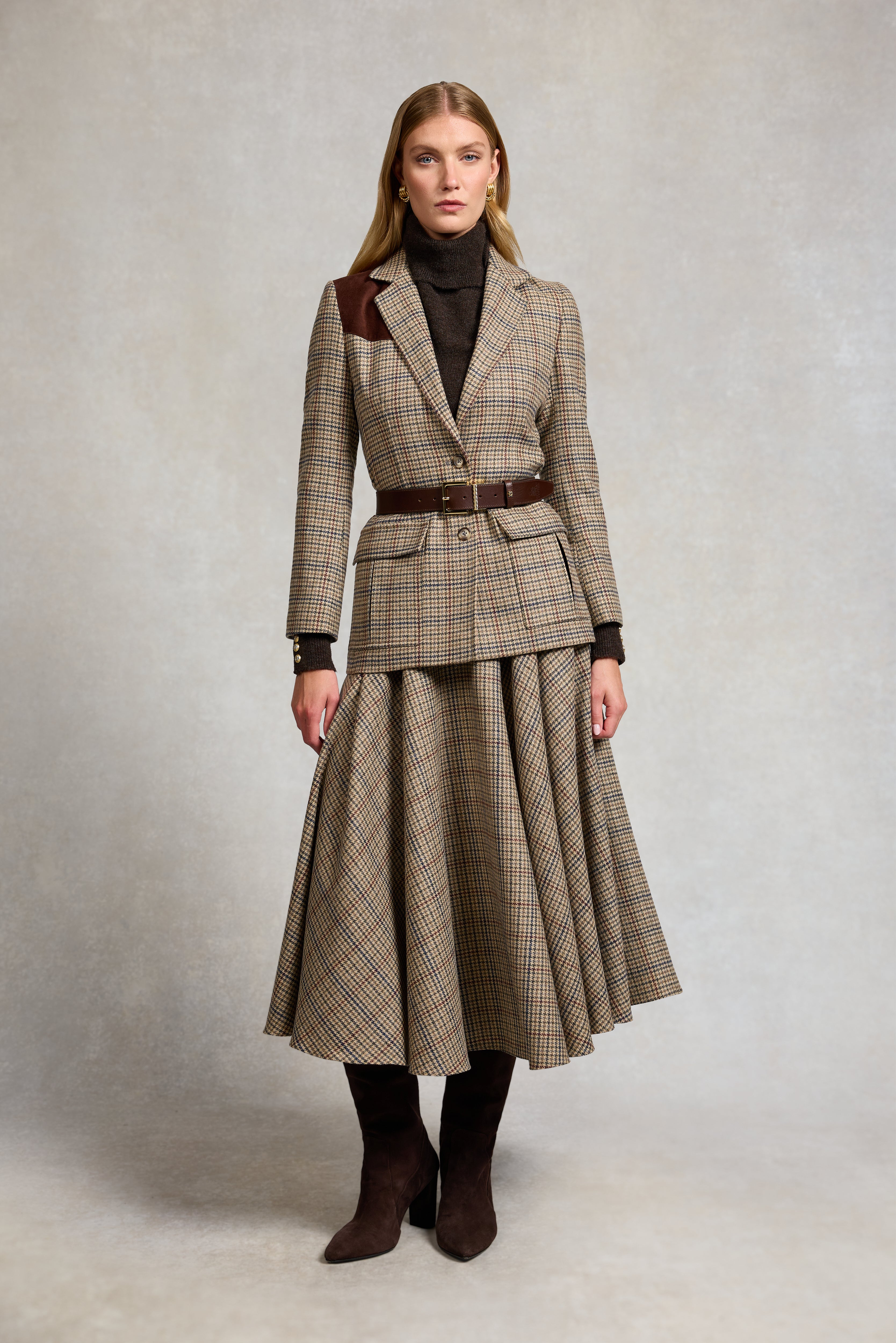 Aynhoe Single Breasted Blazer (Millen Gordon Tweed) – Holland Cooper ®