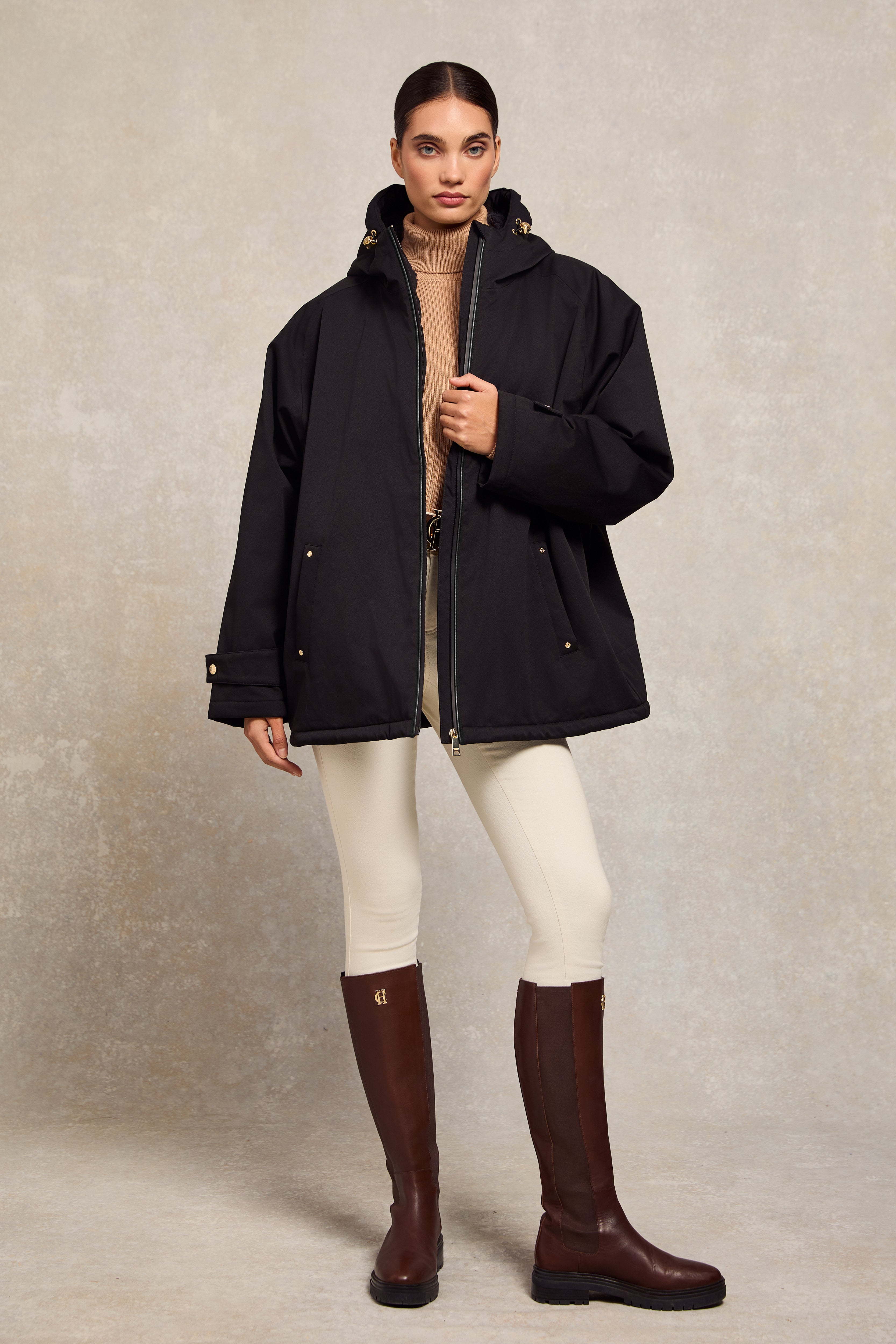 OneSize Waterproof Jacket (Black) Holland Cooper