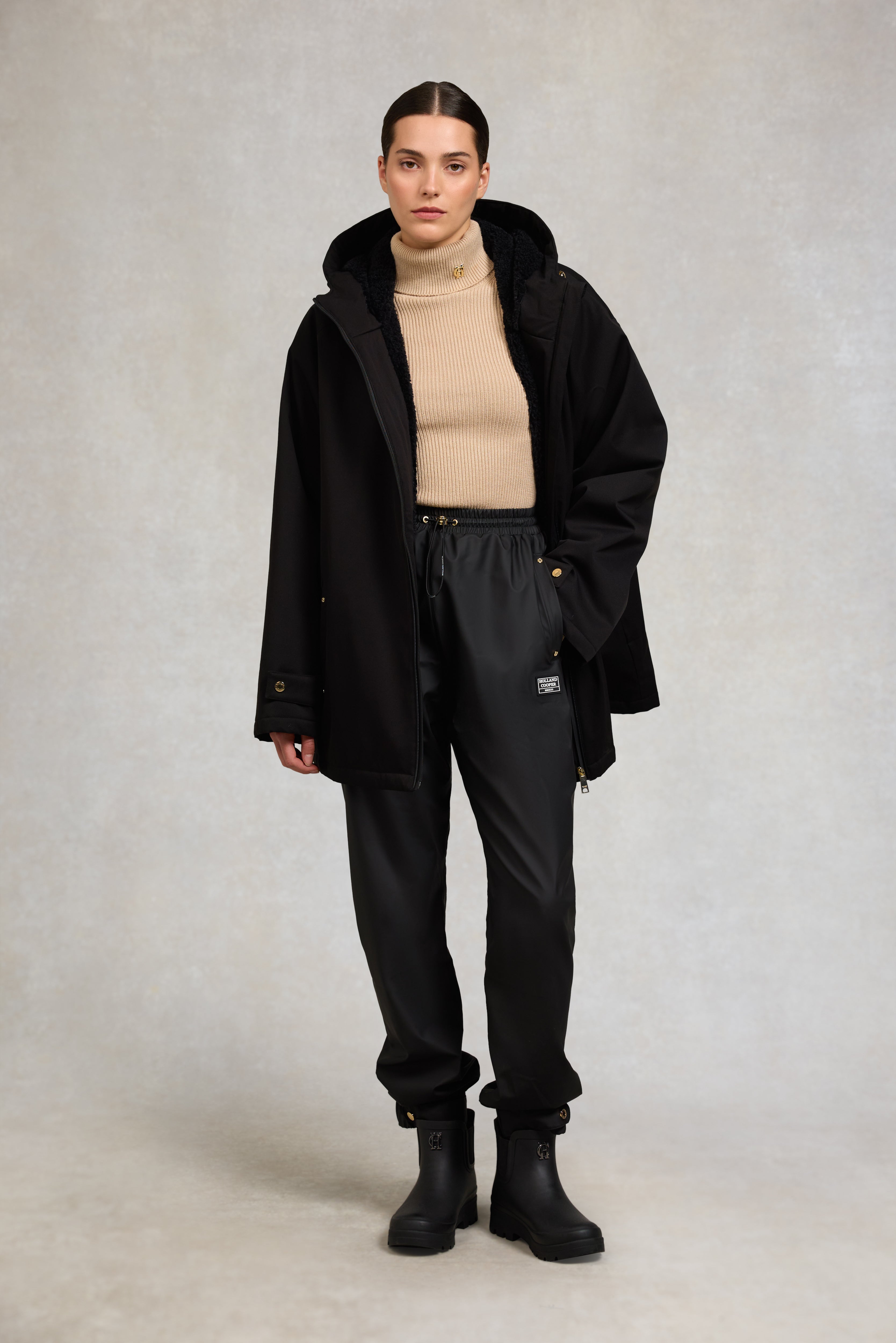 Waterproof Rain Trouser (Black) – Holland Cooper ®