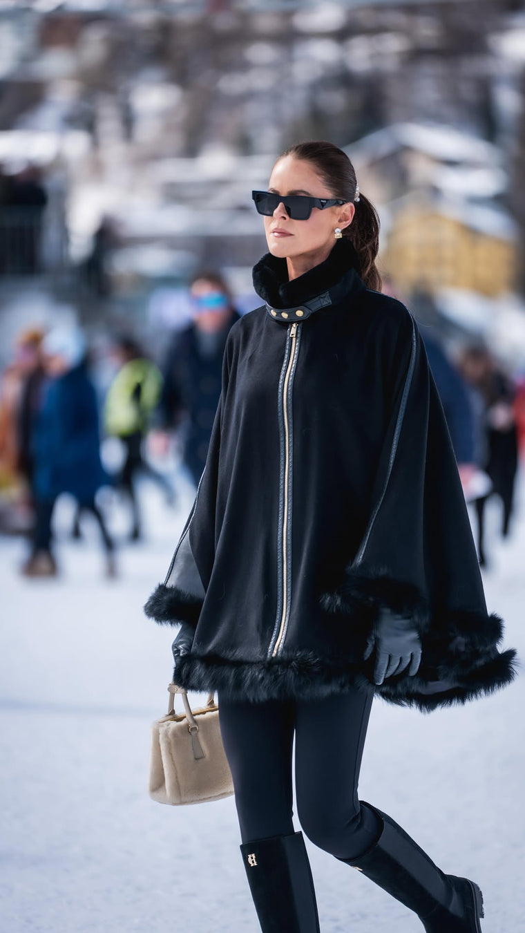 The Gold Label Chiltern Cape Look