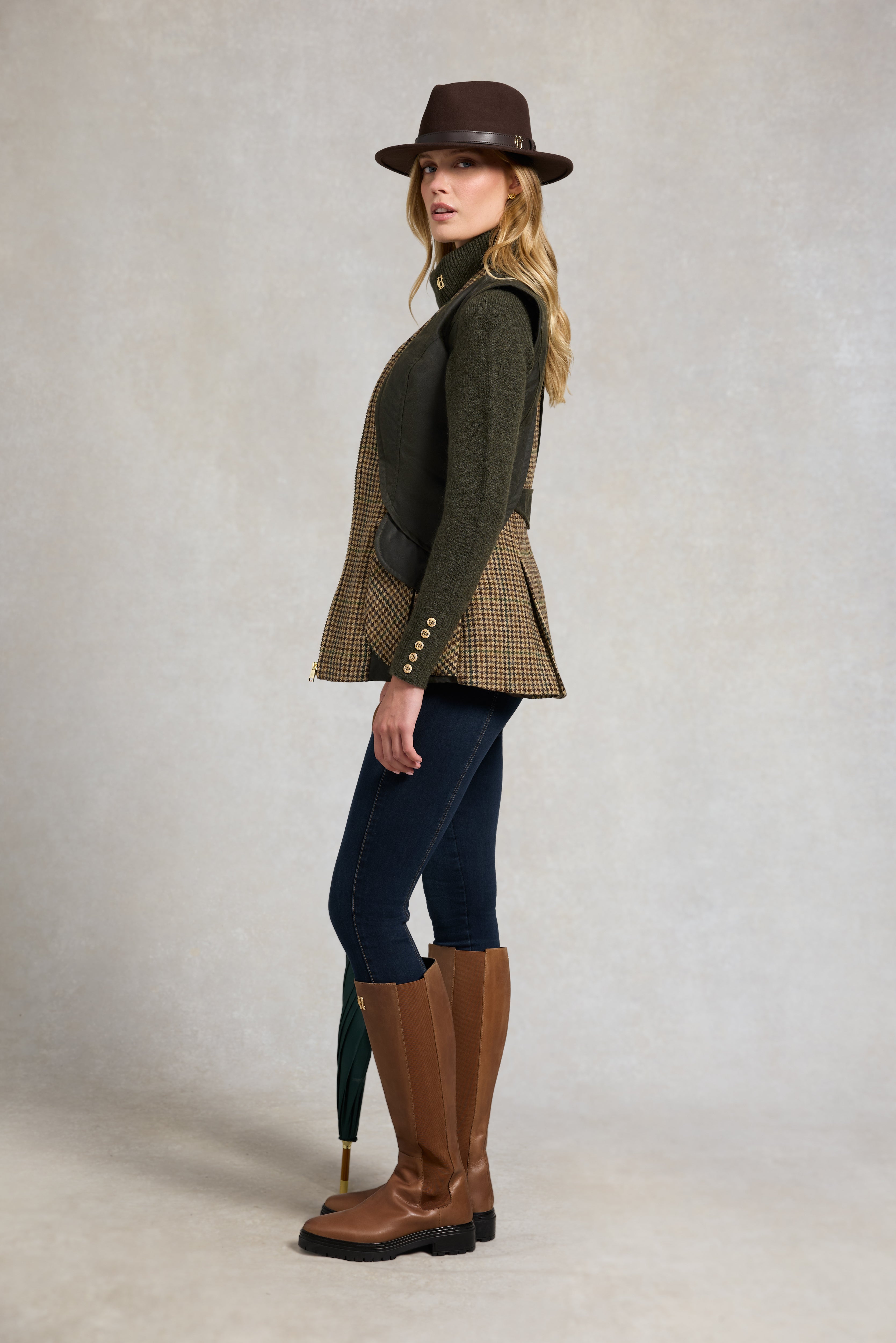 Field Vest (Hailes Green Tweed) – Holland Cooper ®