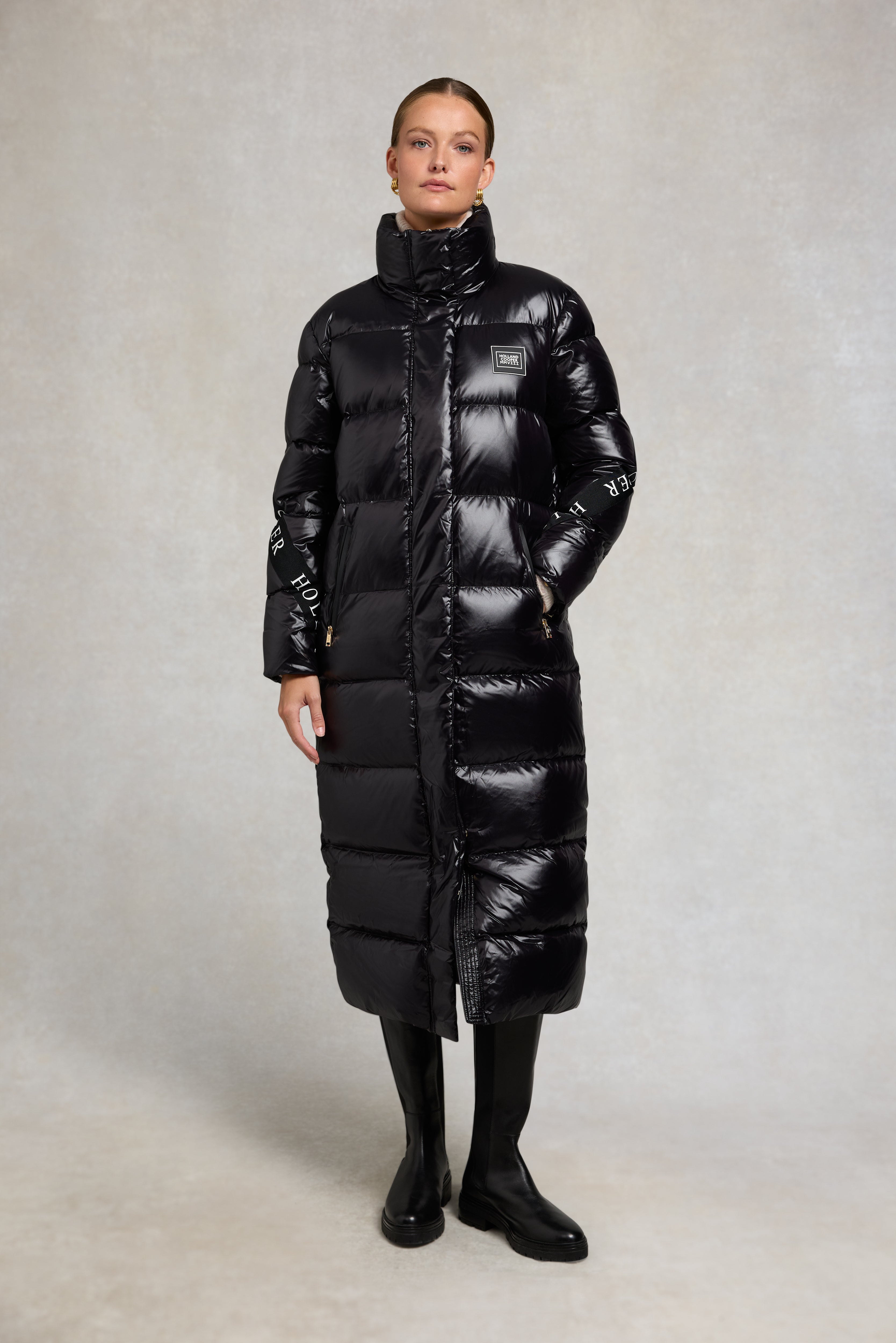 Camden Longline Coat (Black) – Holland Cooper ®