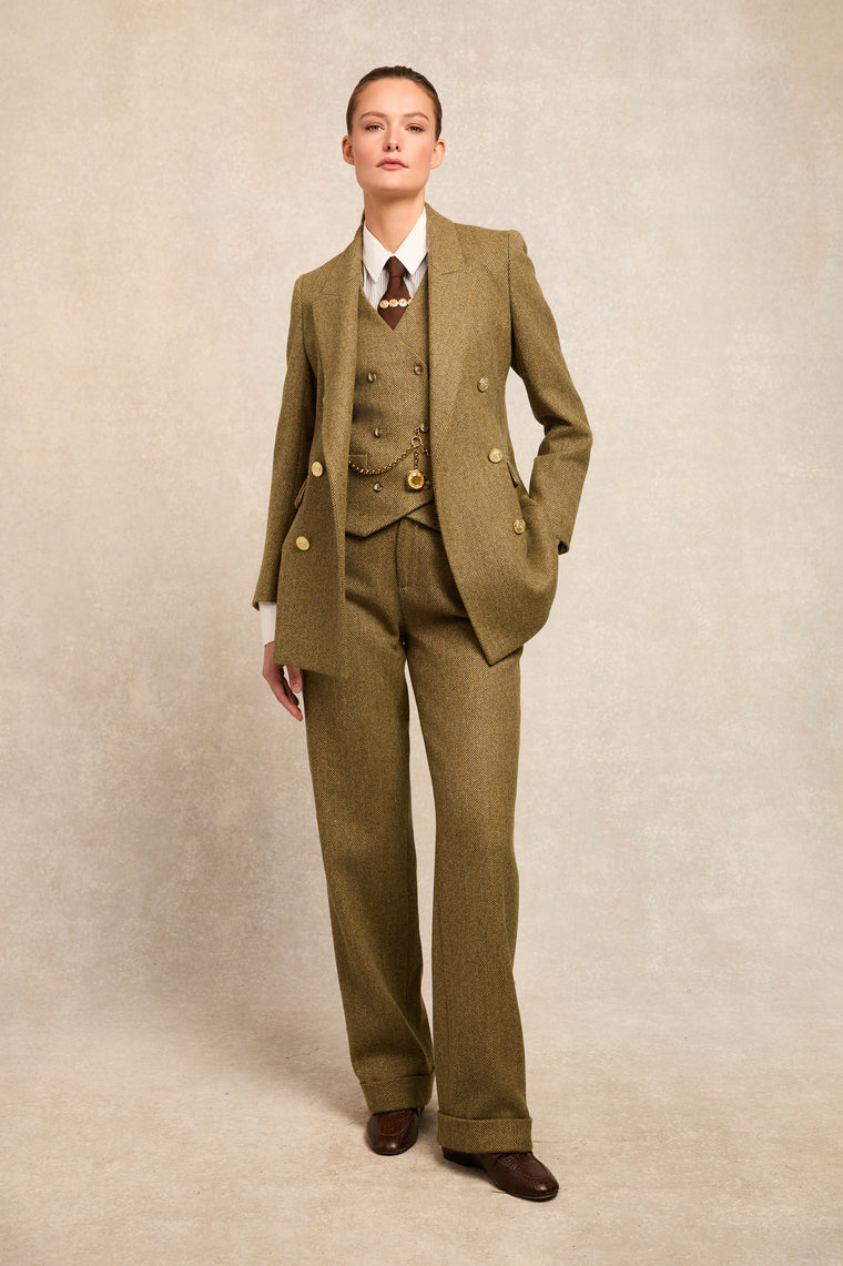 The Moss Herringbone Suit