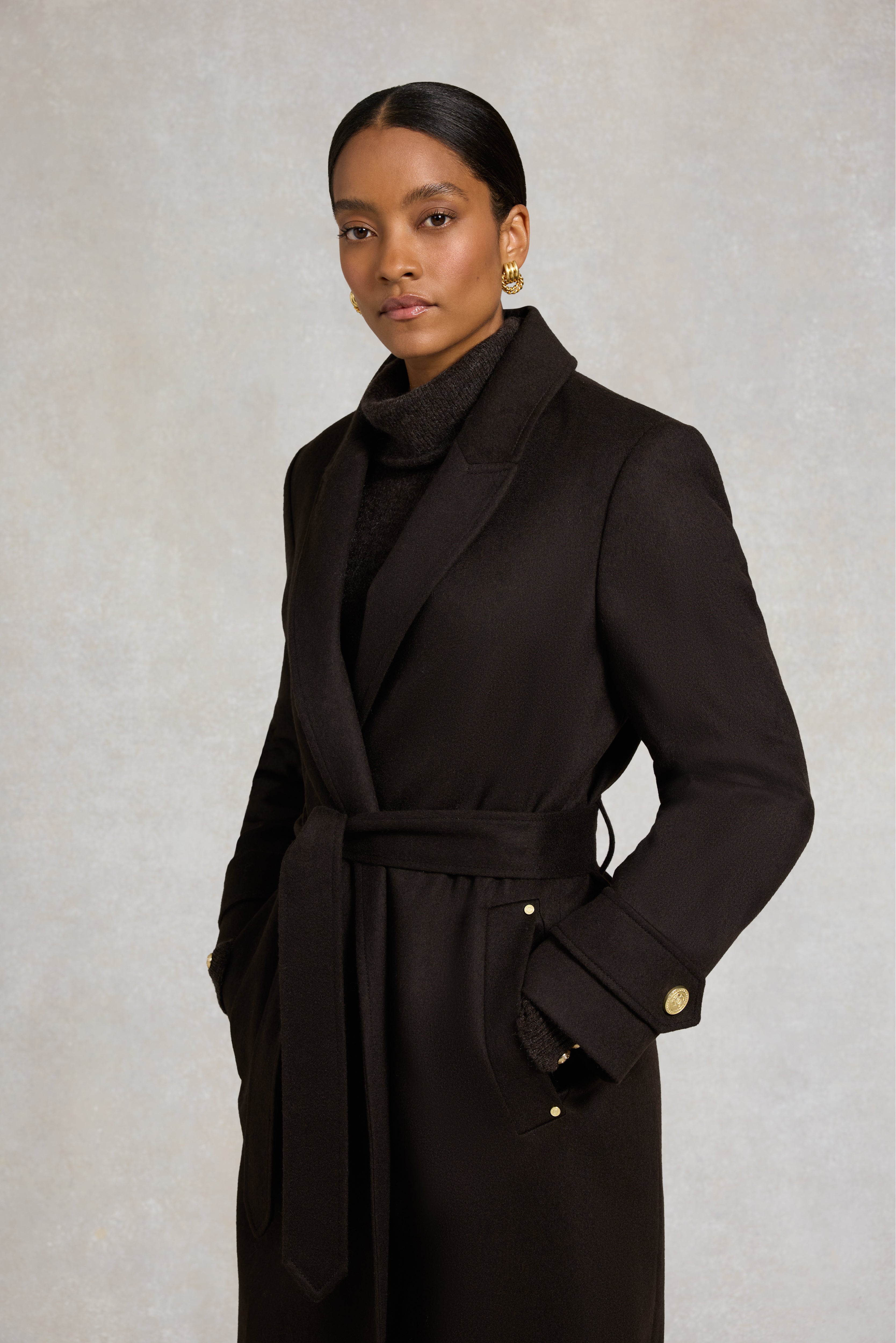 Wrap Coat (Chocolate) – Holland Cooper ®