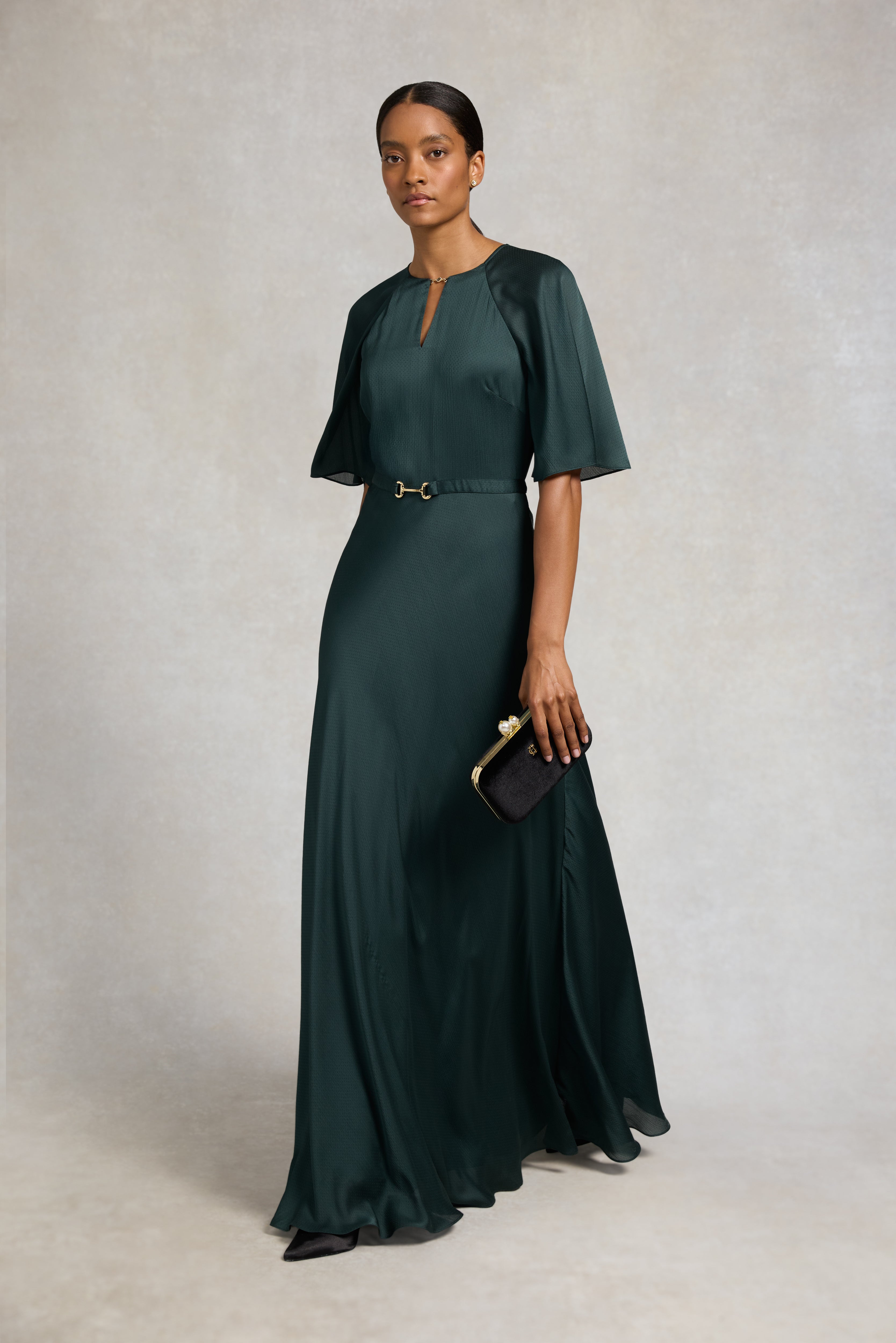 Alara Dress (Emerald) – Holland Cooper ®