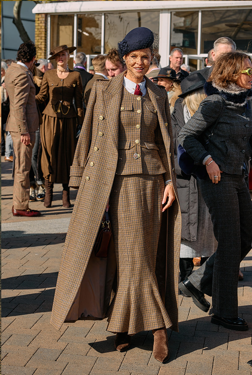 The Great Coat (Abbot Check Tweed) – Holland Cooper ®