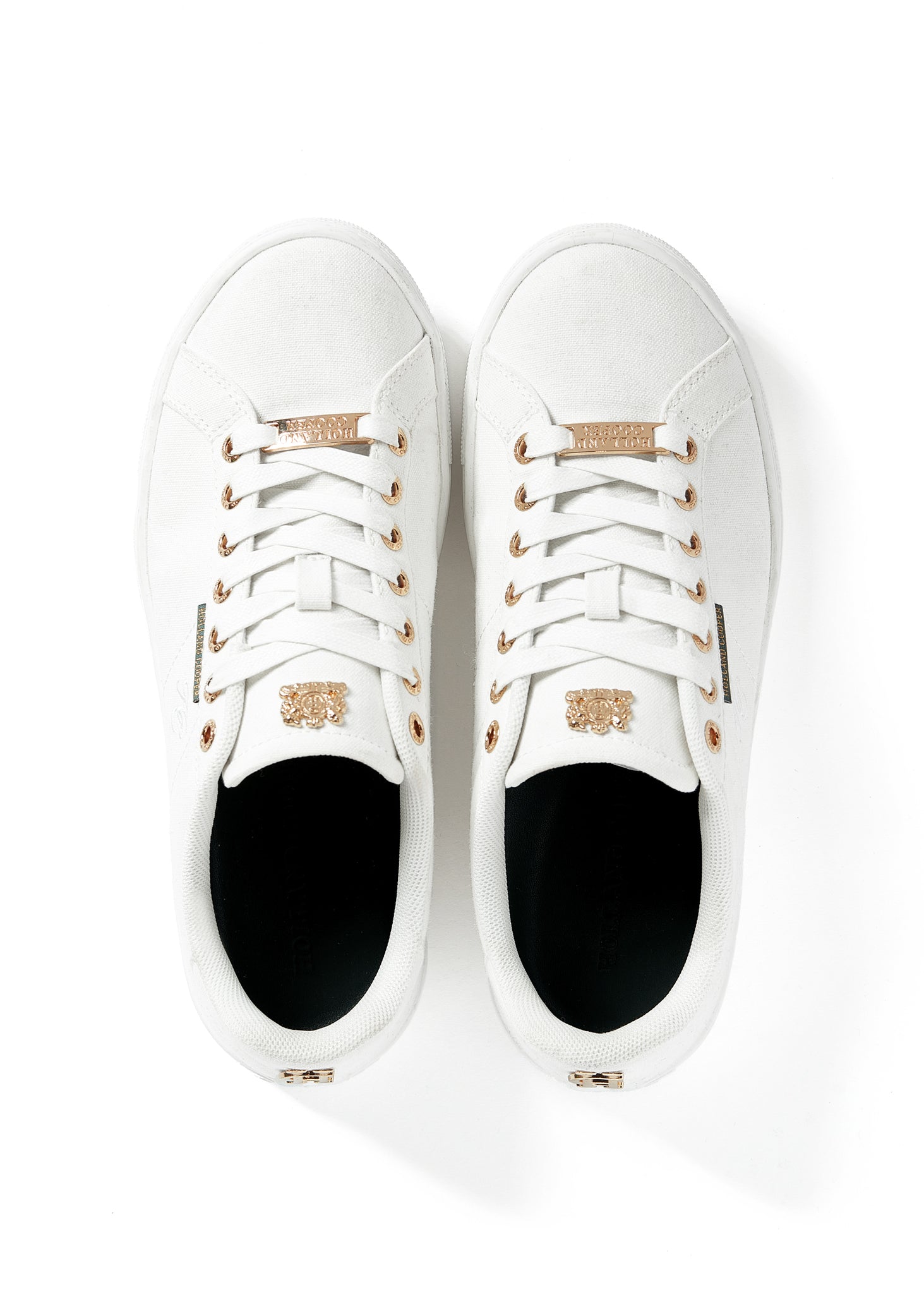 Chelsea Court Trainer (Embroidered White)