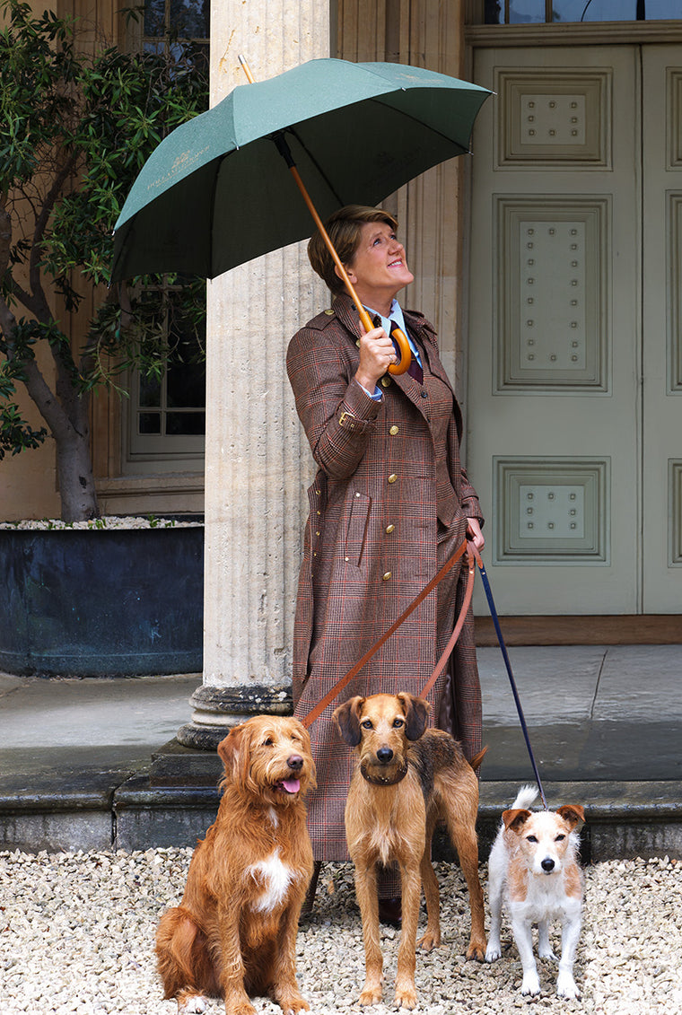 Clare's Clarence Check Merlot Look