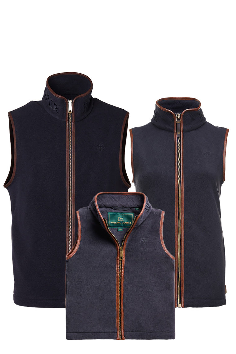 Mini Me - Country Fleece Gilet