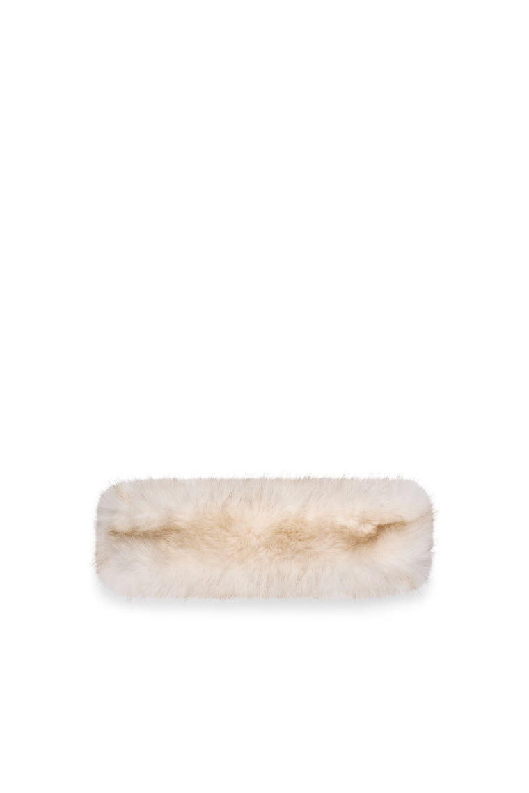 Faux Fur Headband (Cream)