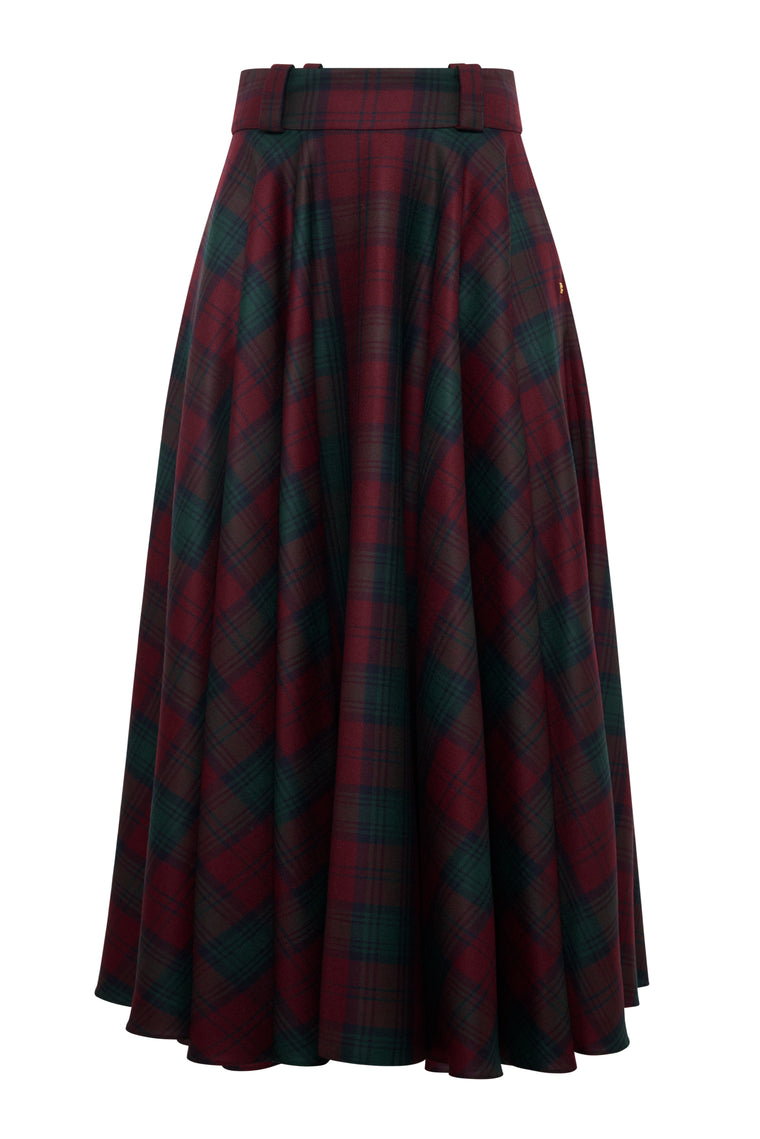 The Paris Mulberry Tartan Look