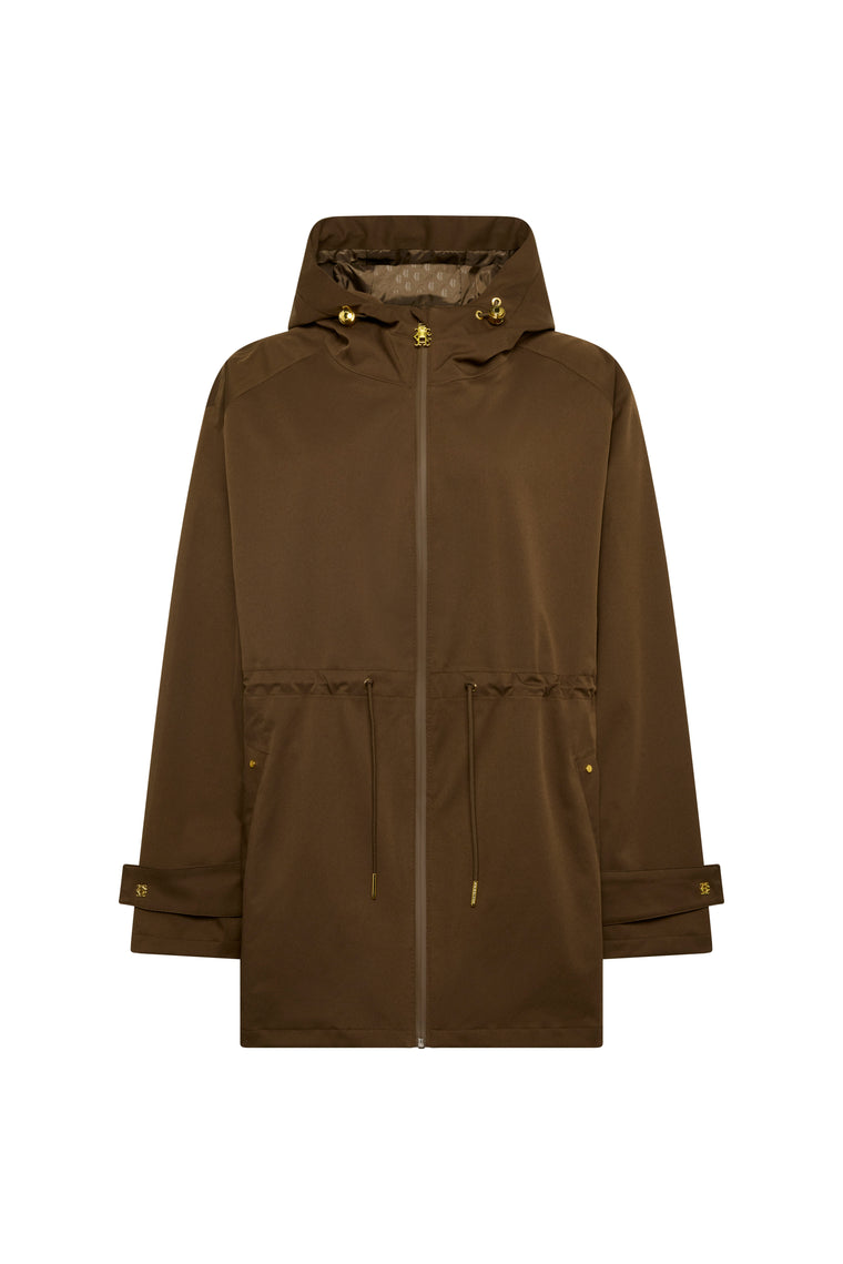 The One-Size Lightweight Waterproof Parka Look