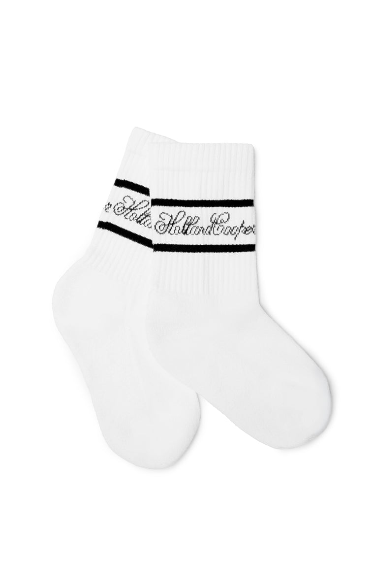 HC Trainer Sock (White)