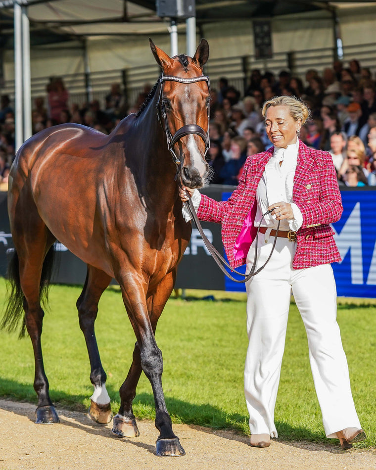 Emma Hyslop-Webb's Burghley Trot Up Look Two