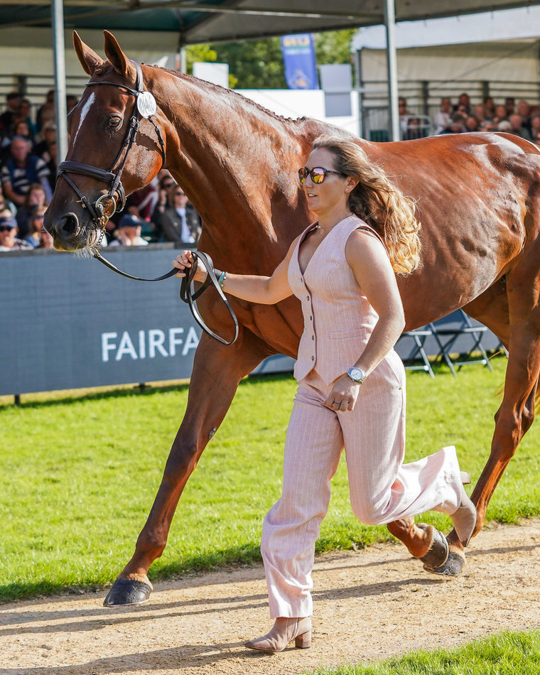 Laura Collett's Burghley Trot Up Look Two
