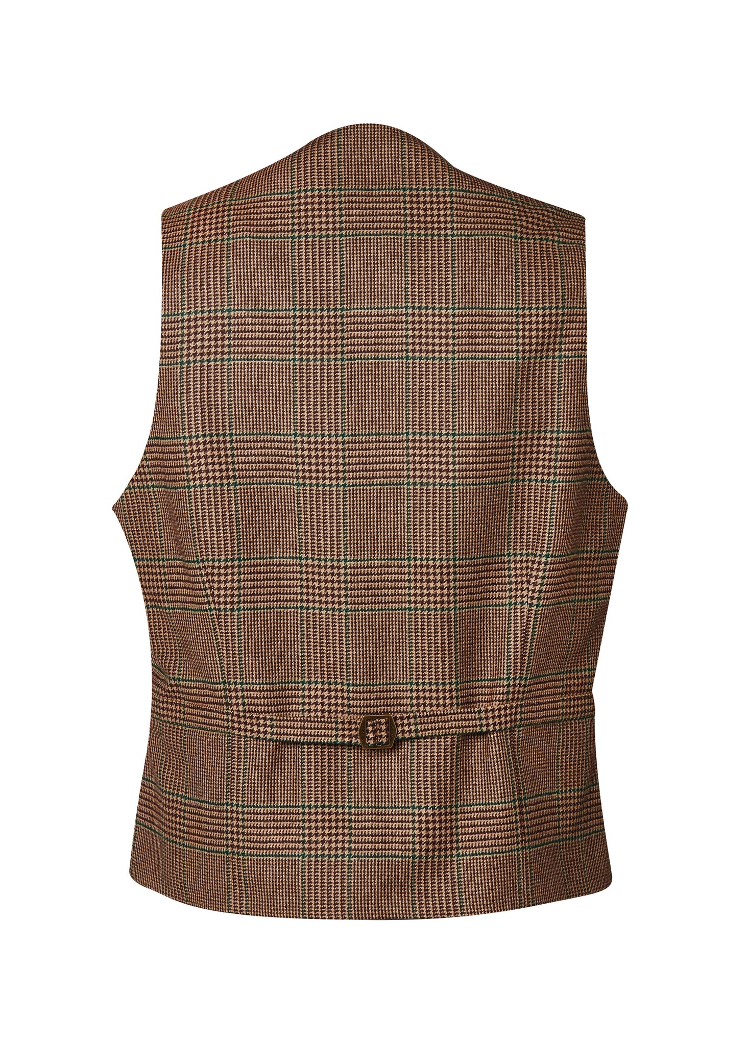 St James Waistcoat (Clarence Check Forest)