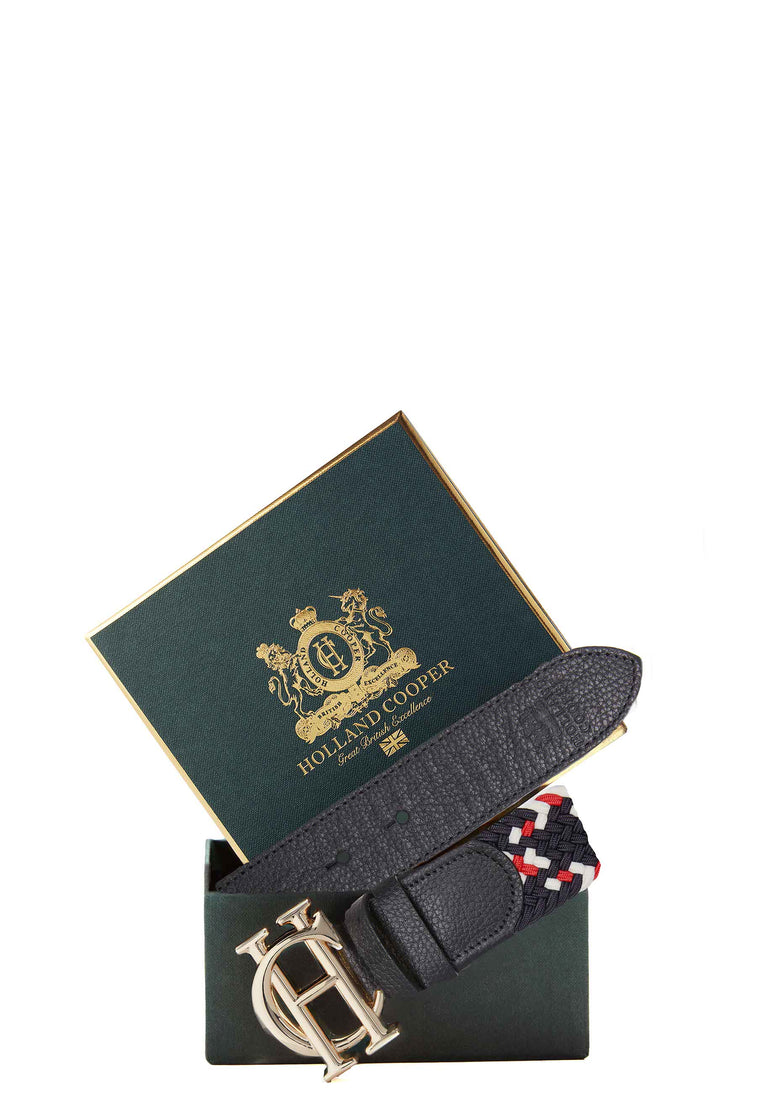 HC Heritage Belt (Navy Tricolour)