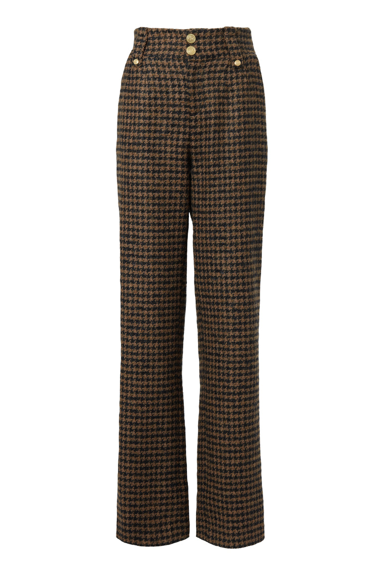 The Chocolate Houndstooth Suit
