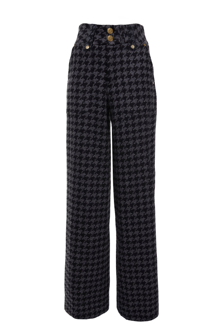 The Charcoal Houndstooth Look (Laura Blair)