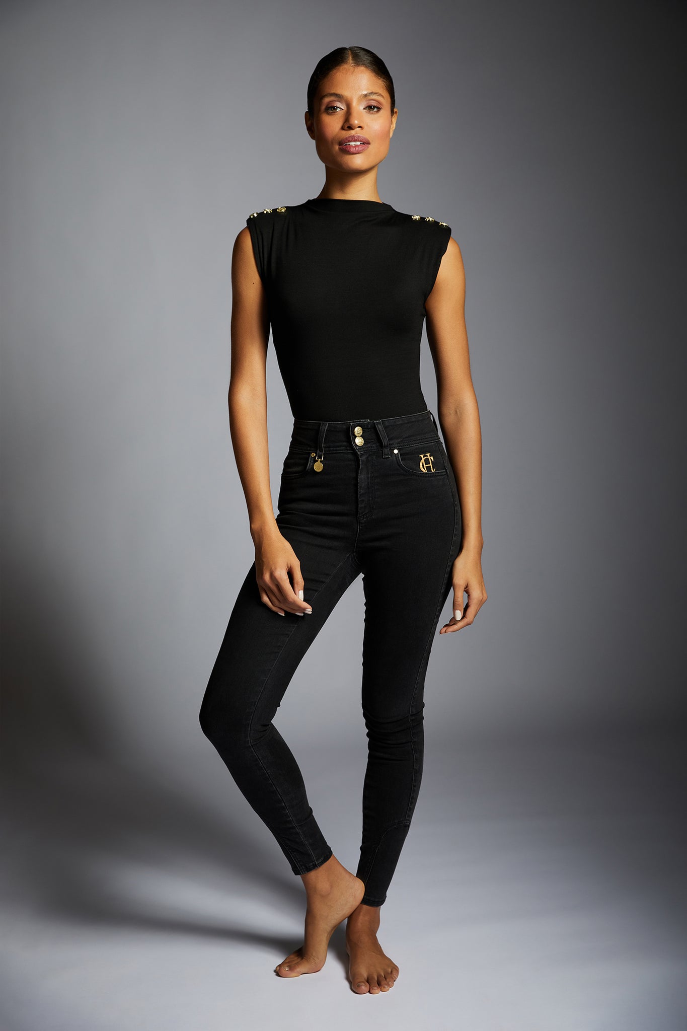 Harper Bodysuit (Black)