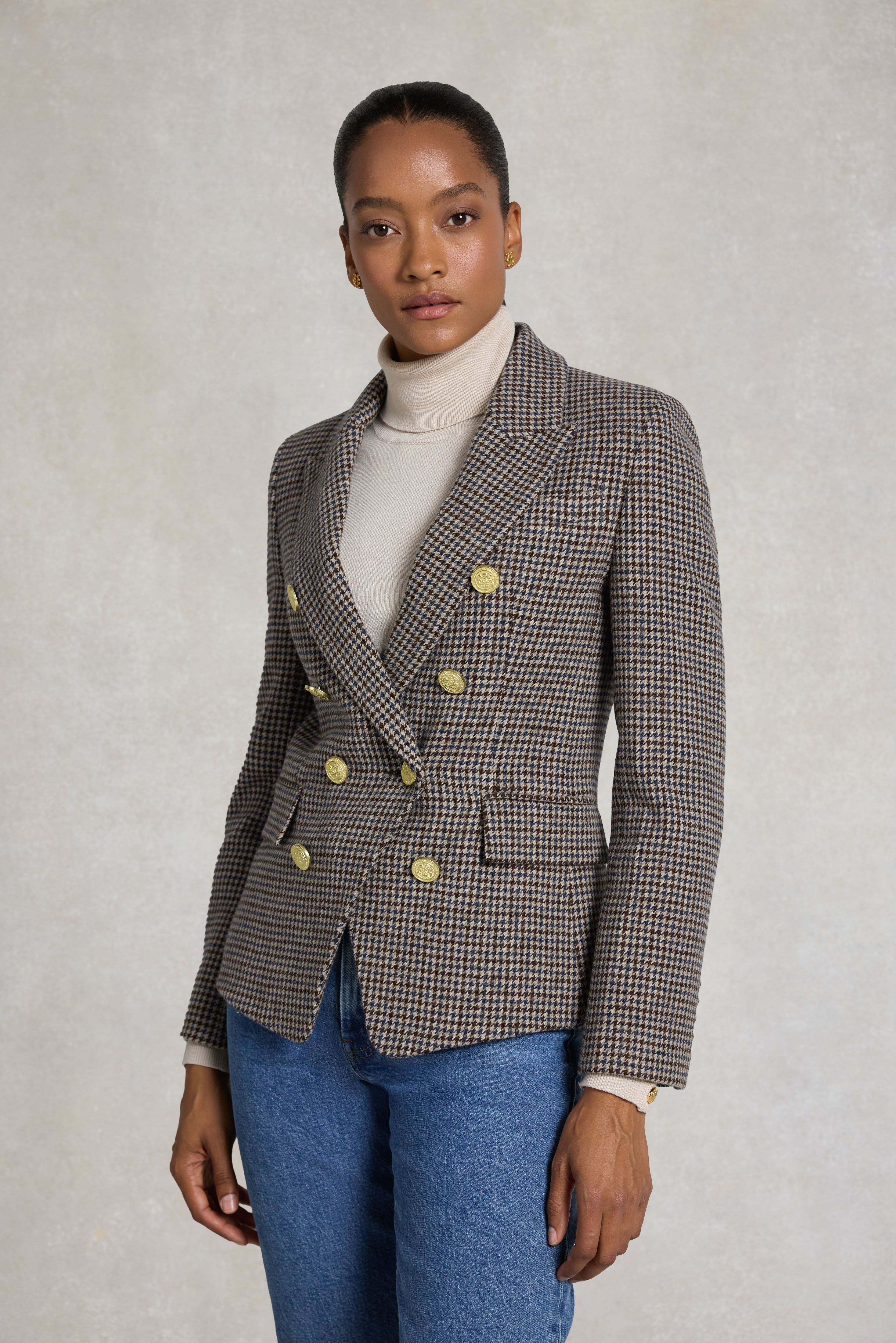 Knightsbridge Blazer (Chatsworth Tweed) – Holland Cooper ®