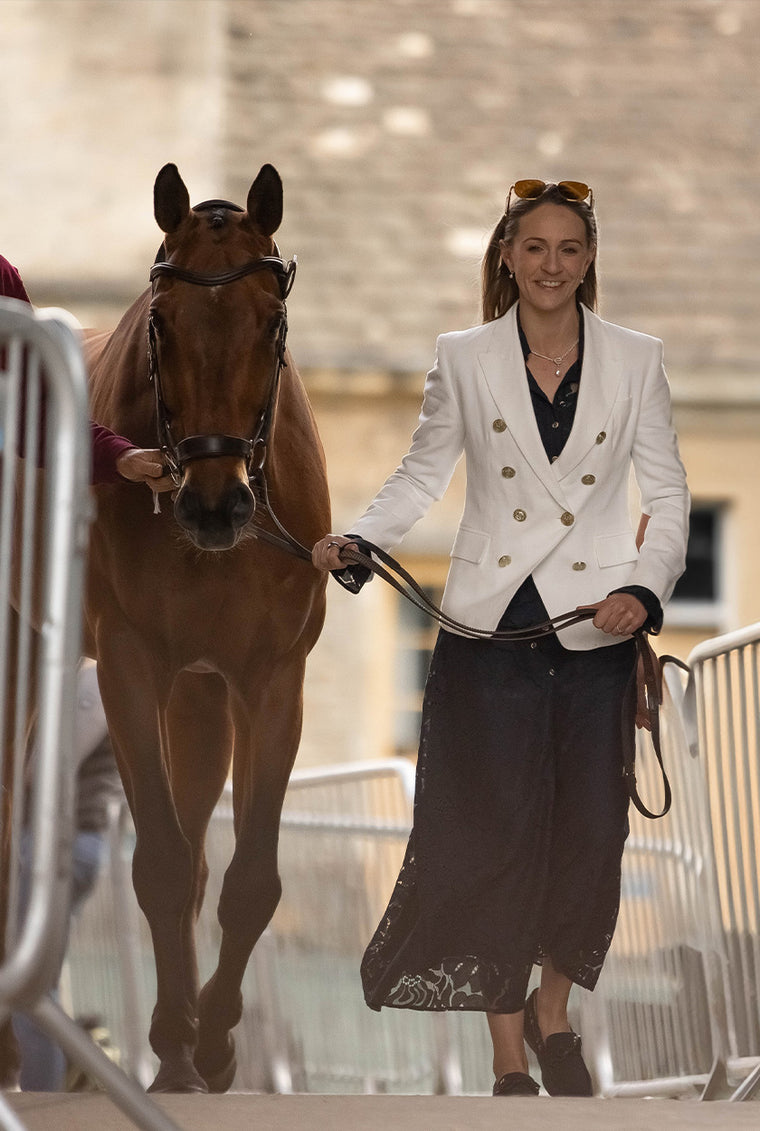 Lauren Innes Trot Up Look One