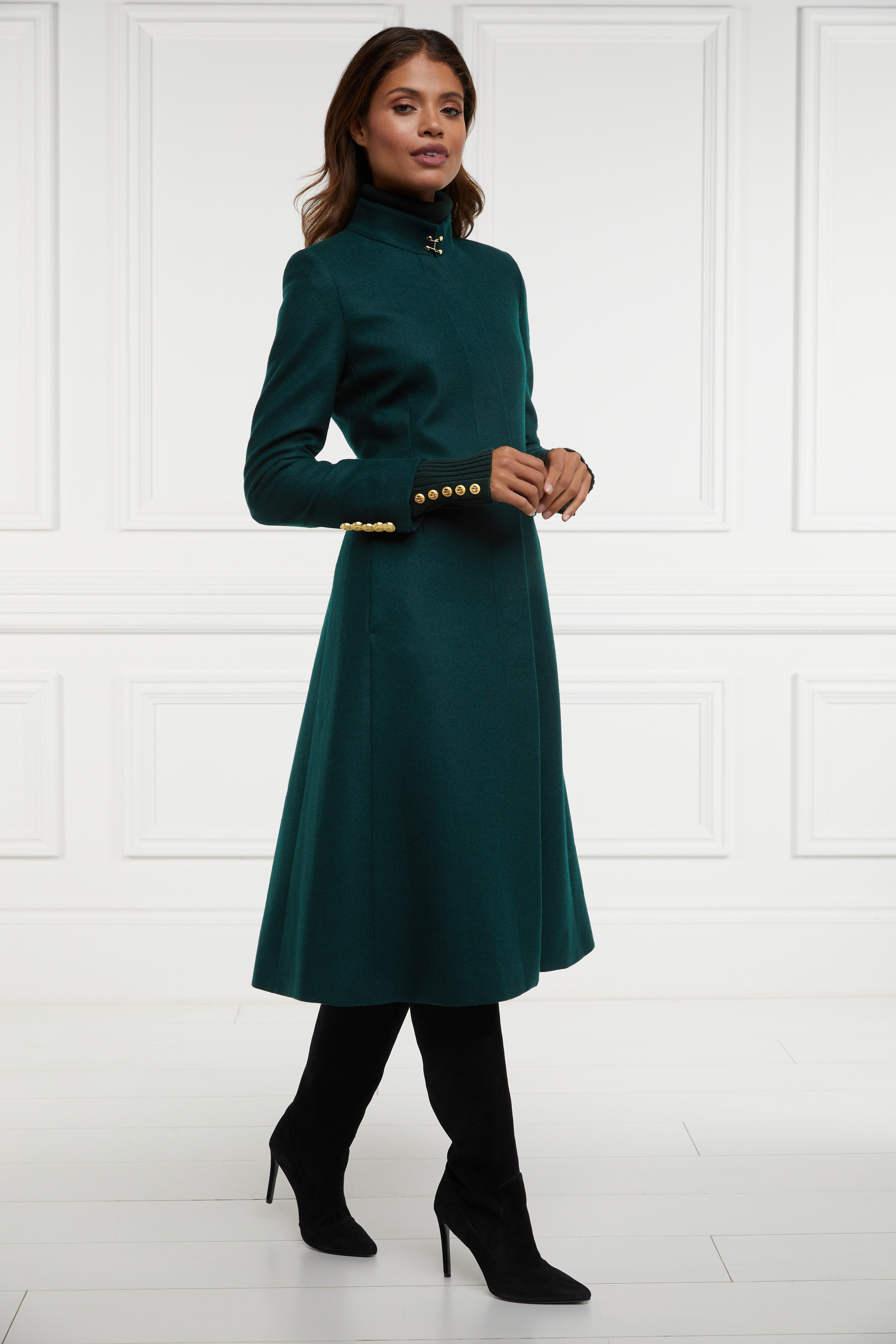 Dowdeswell Coat (Emerald) - Main Image