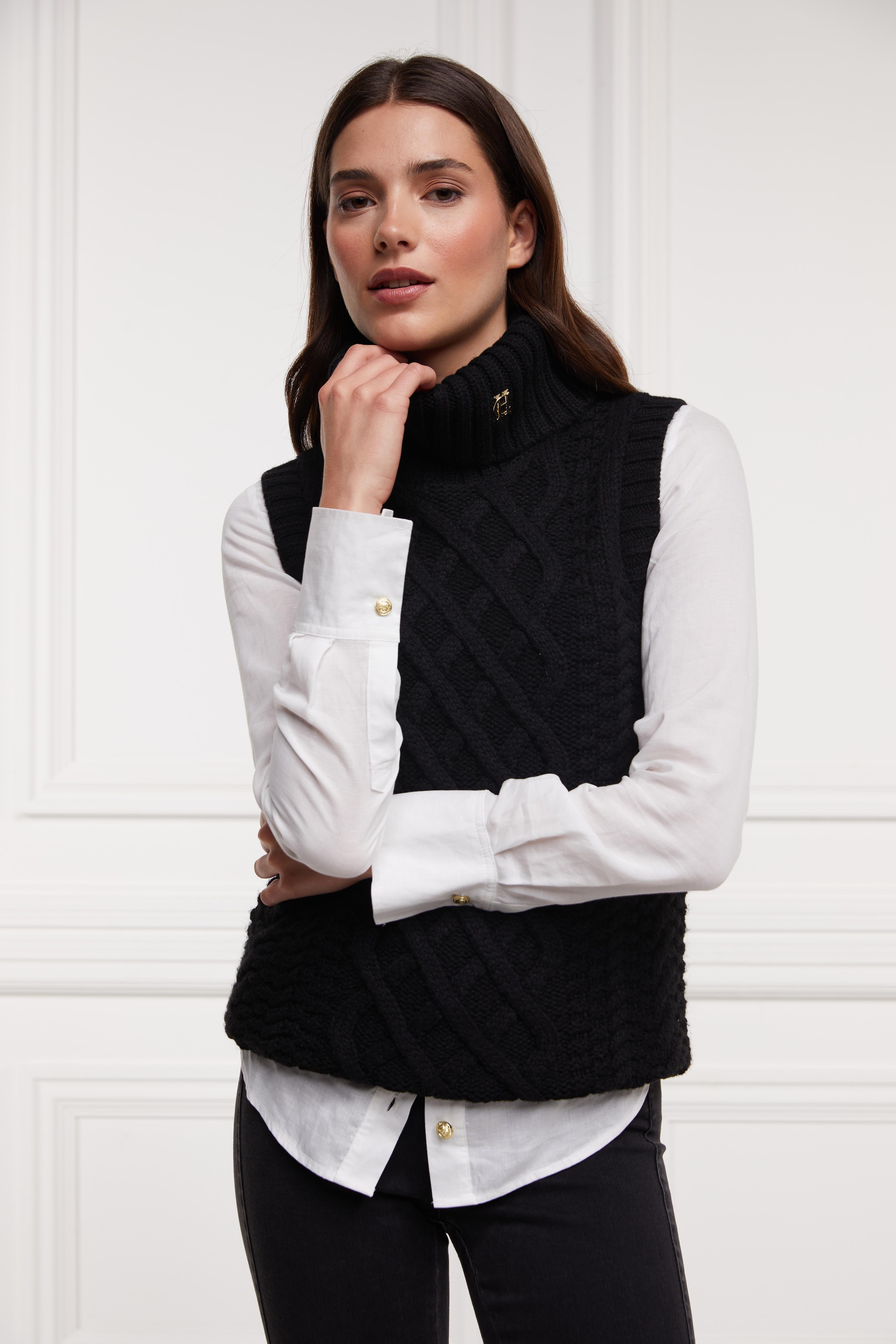 Sleeveless Knit (Black) – Holland Cooper ®