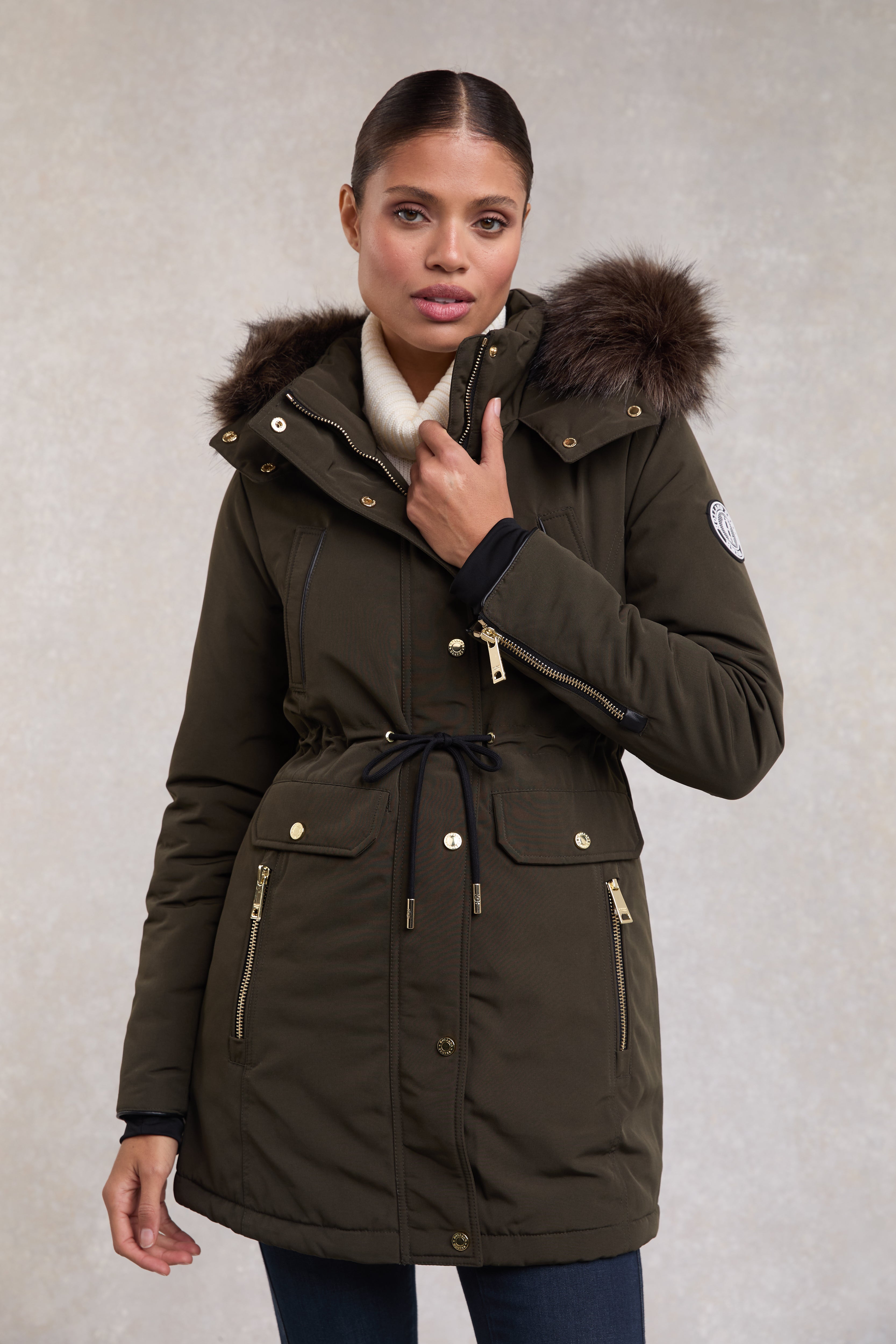 Corvara Parka (Khaki) - Main Image