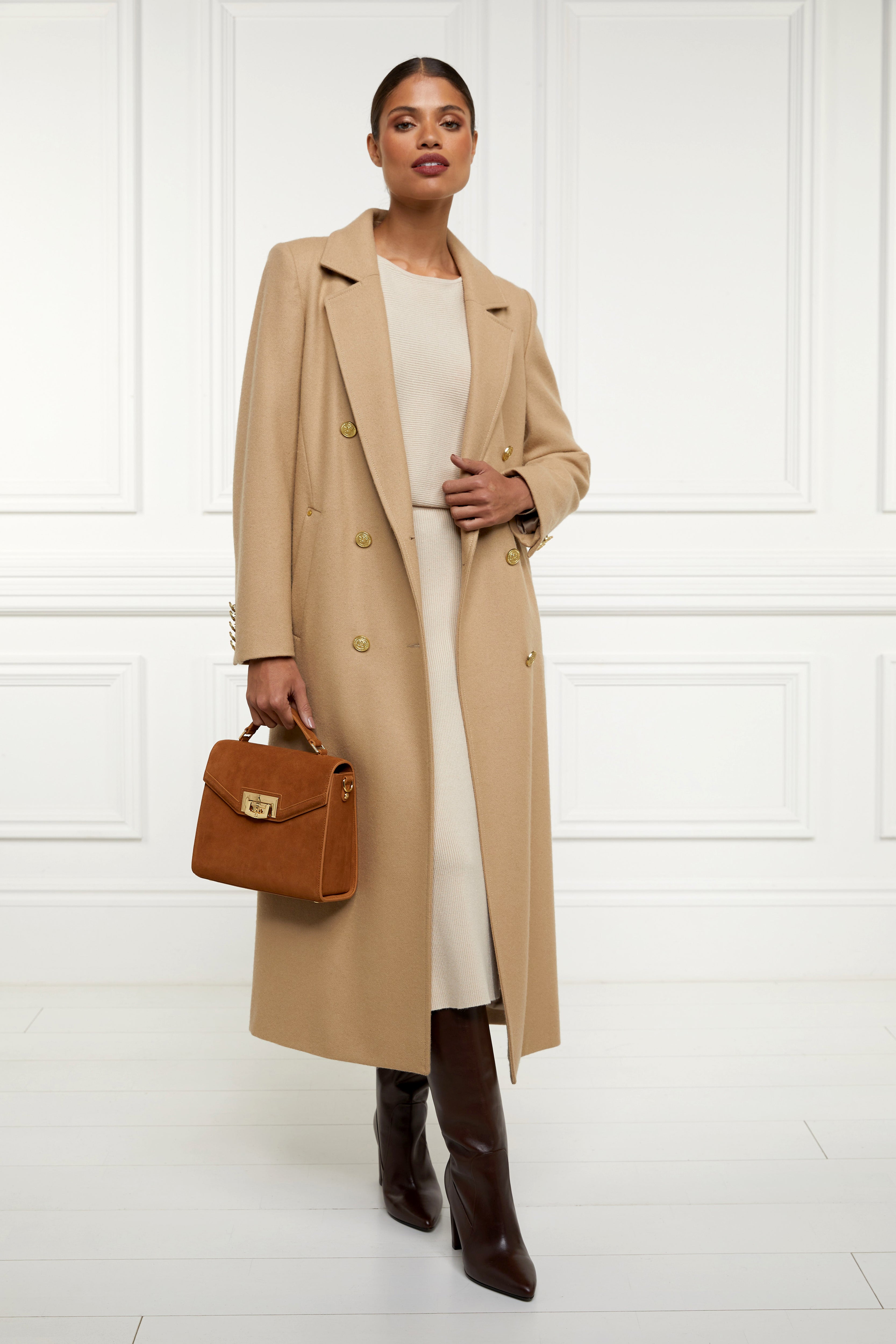 Leyla Knitted Skirt (Oatmeal) – Holland Cooper ®