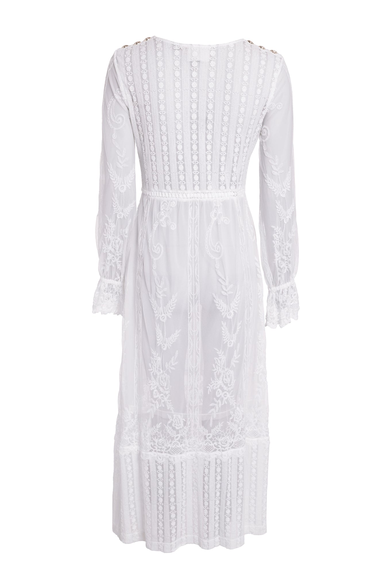 Mika Beach Dress (White)