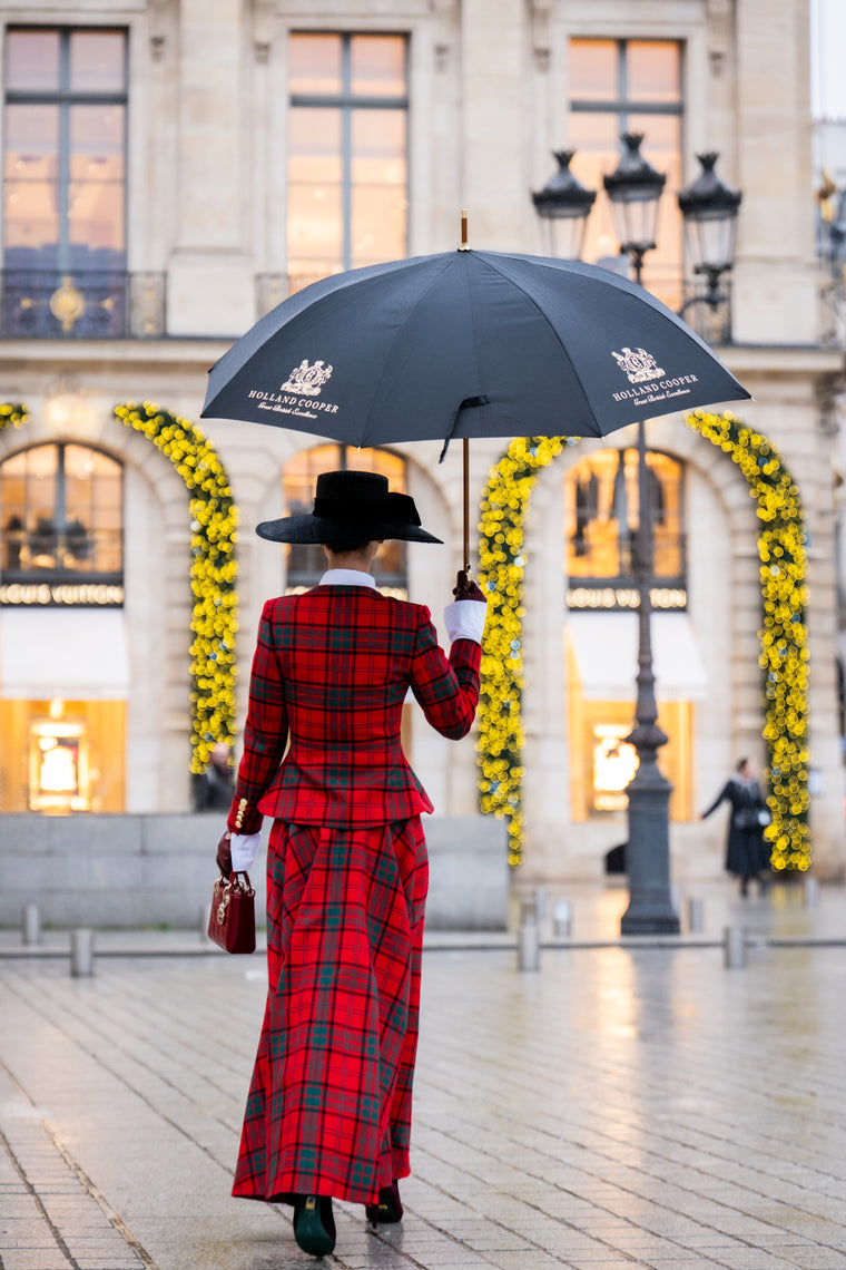 XL HC Crest Umbrella (Black)
