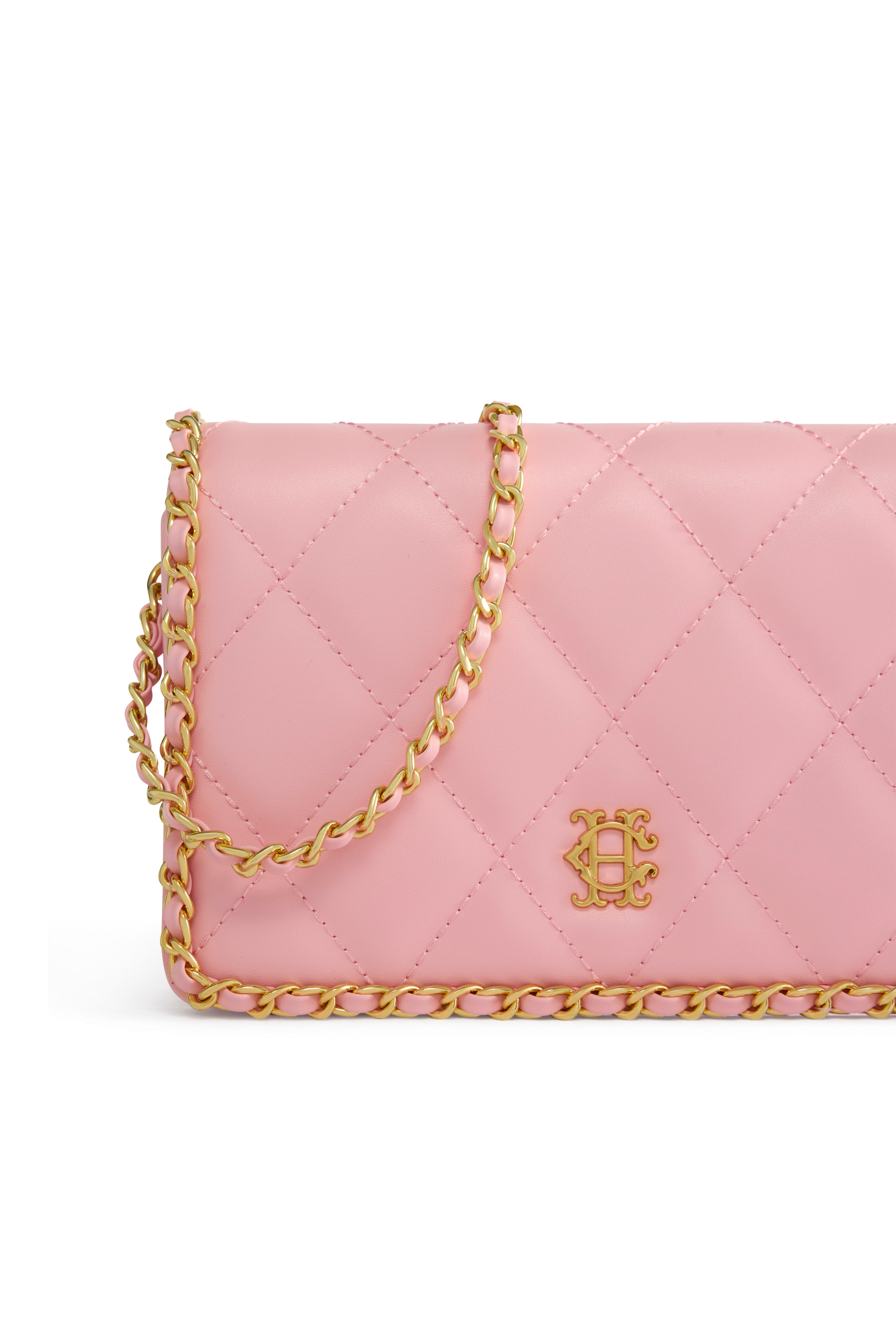 Quilted Chain Crossbody Bag (Peony) – Holland Cooper ®