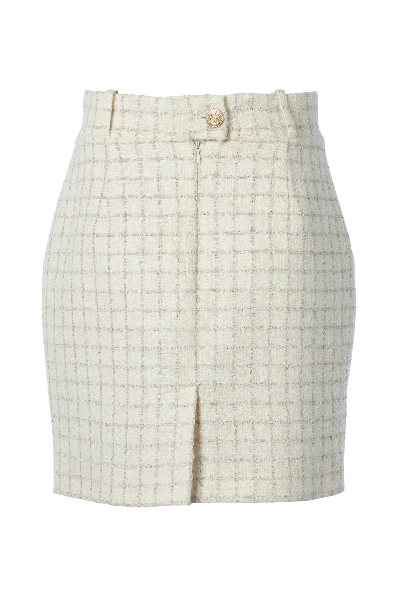 Regency Skirt (Ivory Sparkle Tweed)