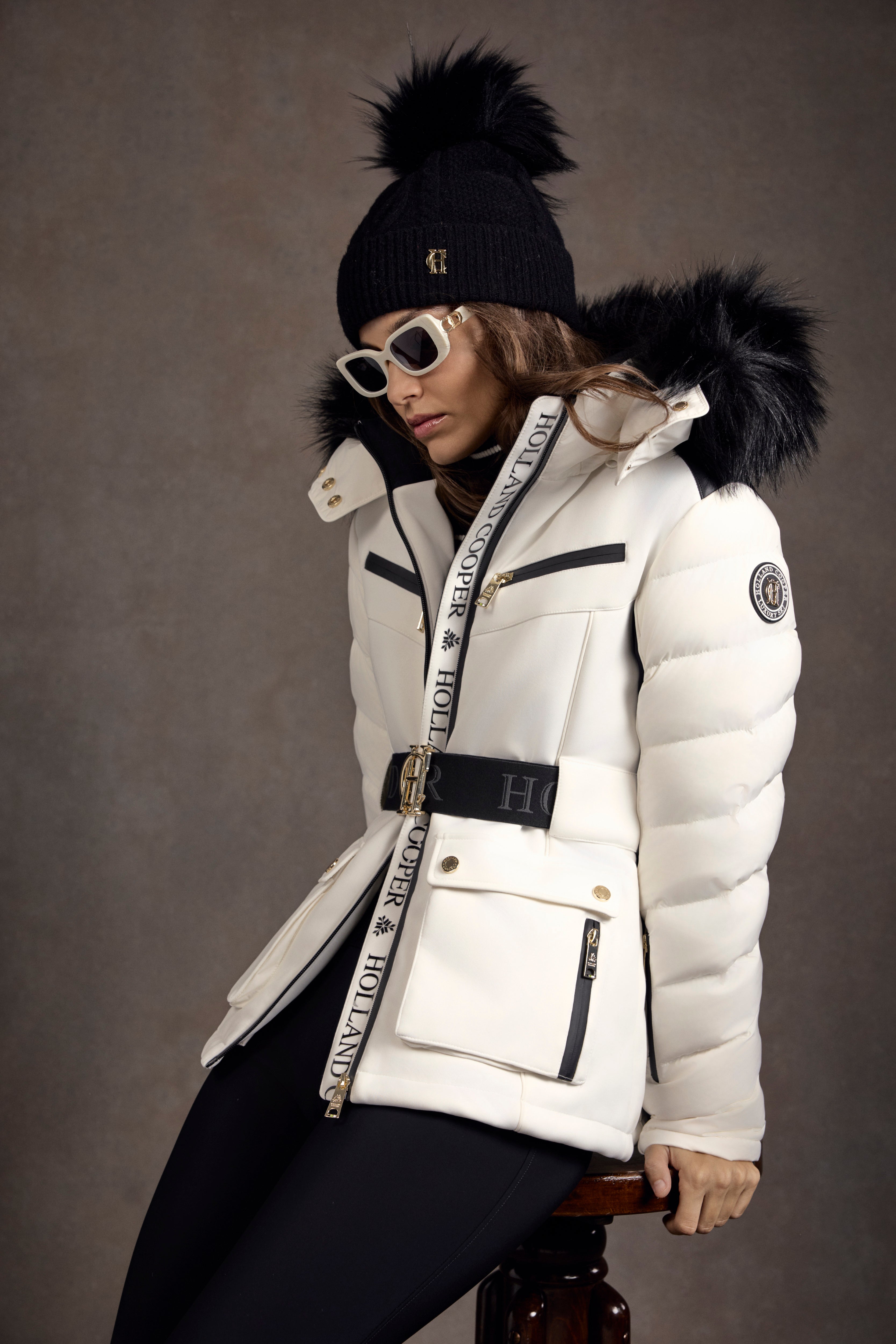 Ski Jacket (White) – Holland Cooper ®