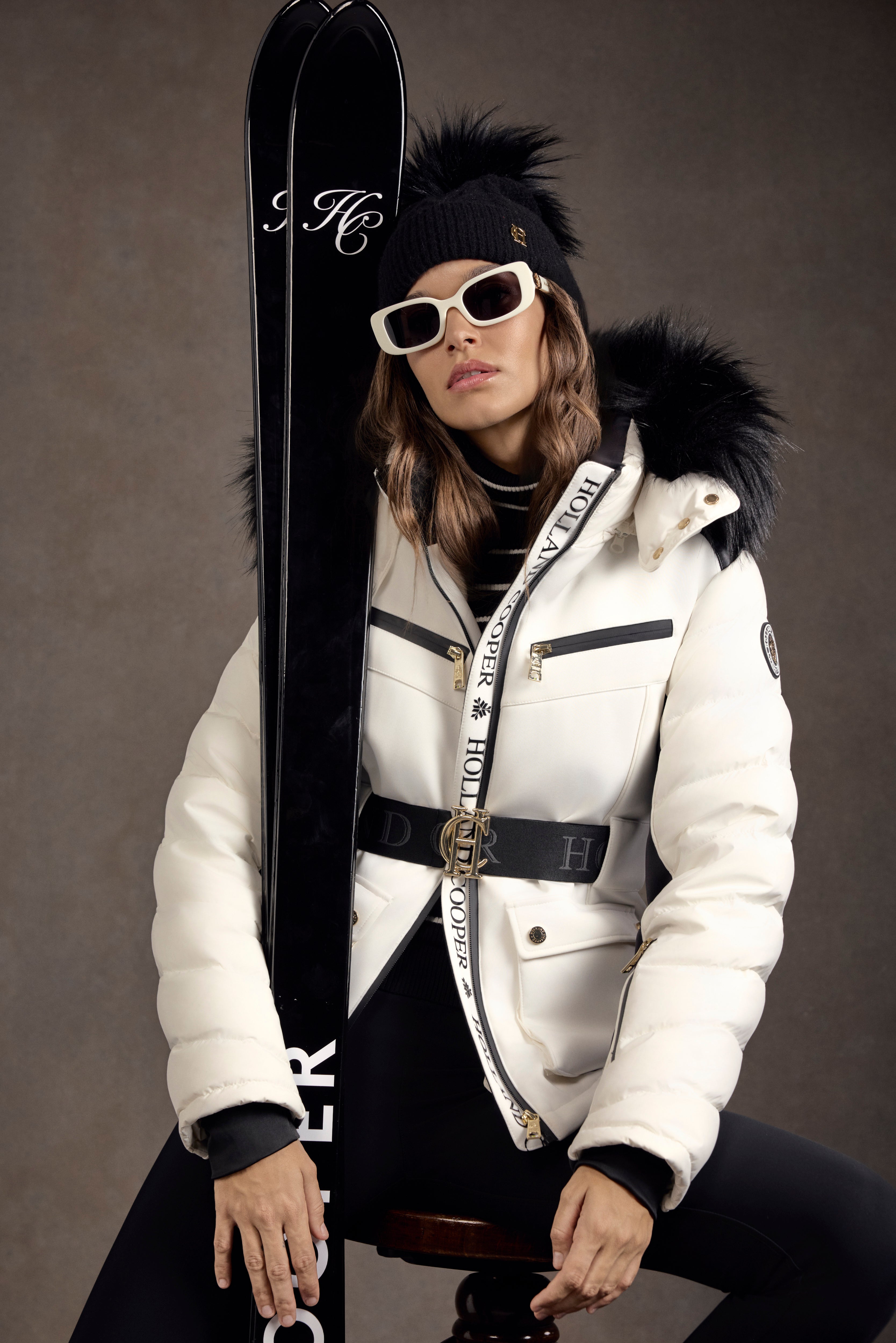Ski Jacket (White) – Holland Cooper ®
