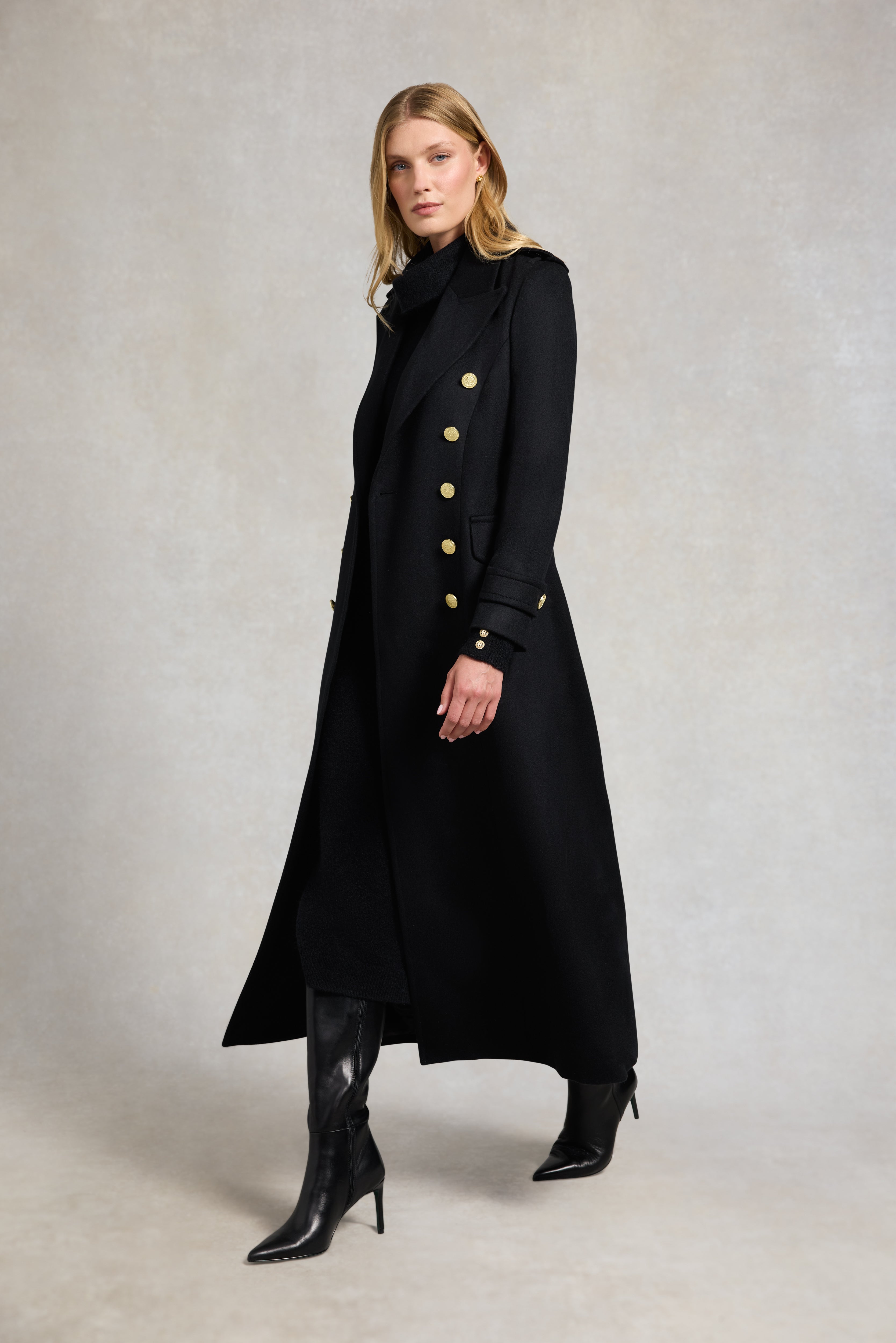 The Great Coat (Soft Black) – Holland Cooper ®