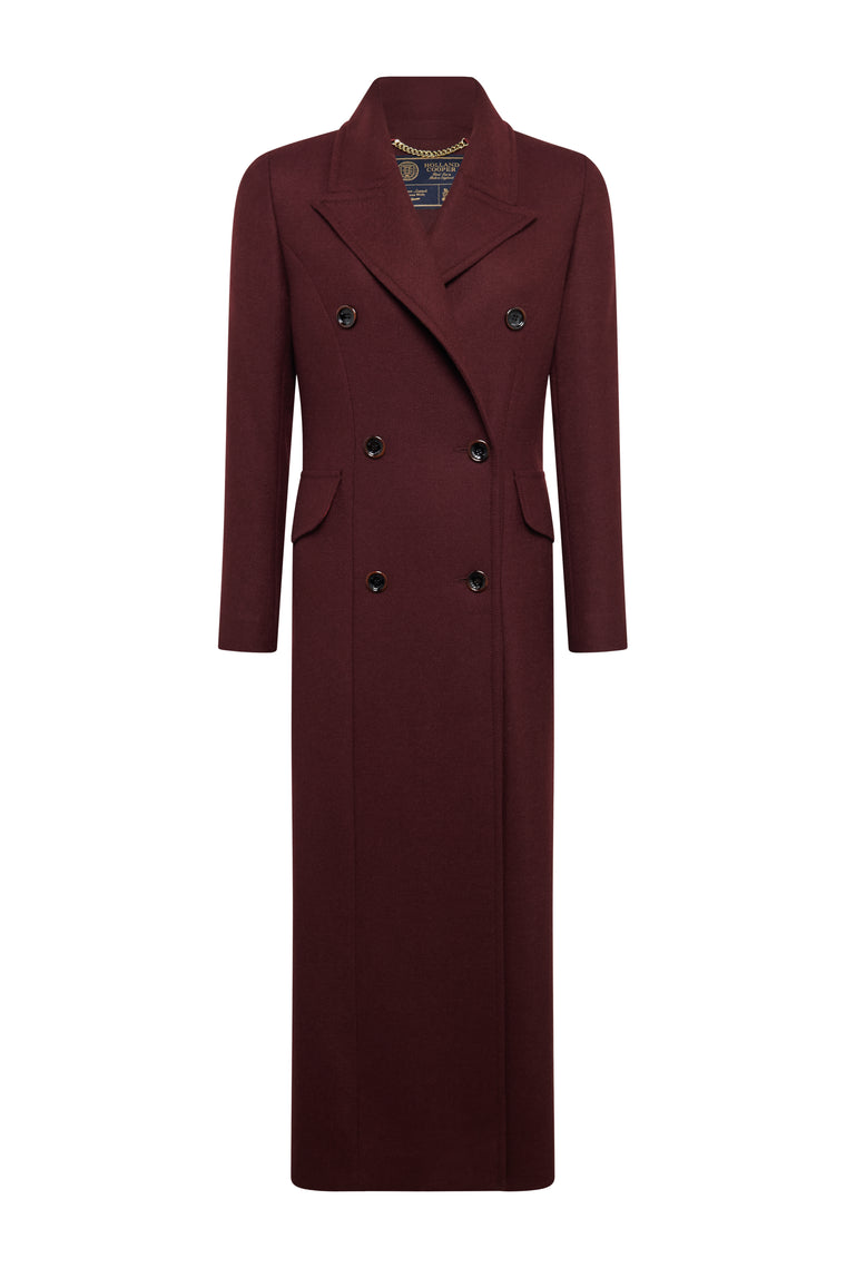 The Trinity Coat (Merlot) Look
