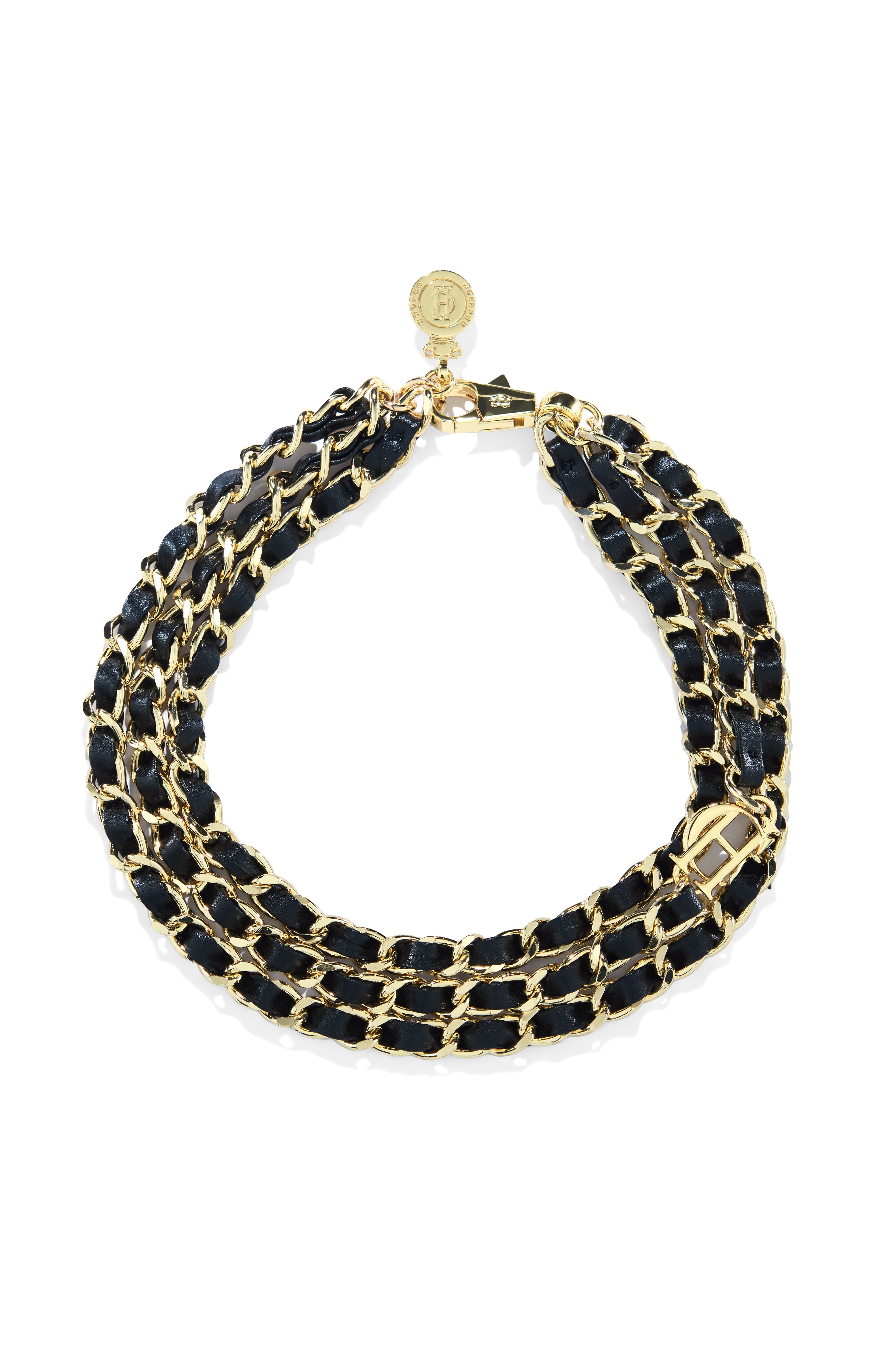 Triple Chain Necklace (Black Gold) – Holland Cooper ®