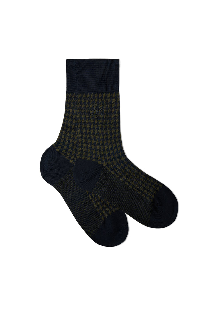 Women's Sock Gift Box (Charcoal Houndstooth Set)