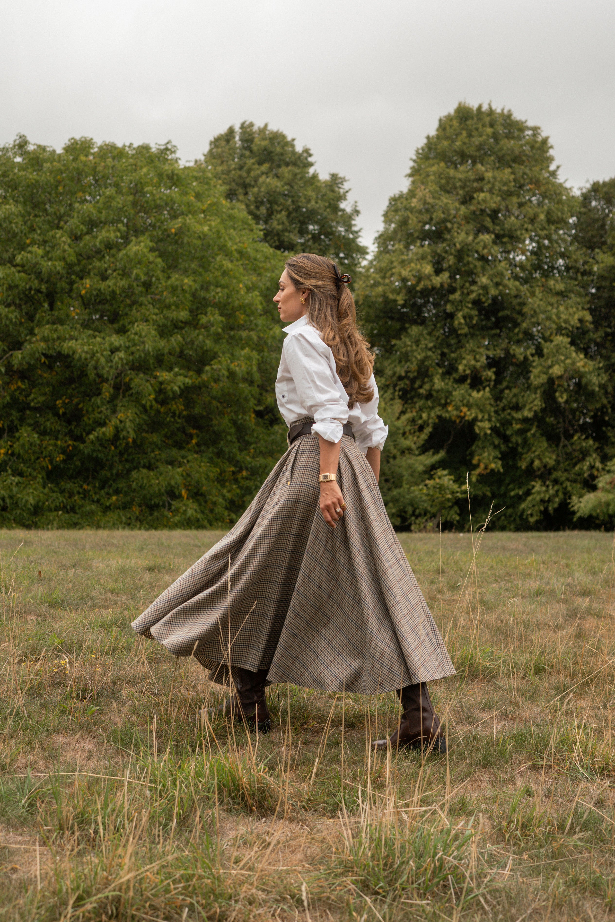 Aynhoe Full Length Skirt (Millen Gordon Tweed) – Holland Cooper ®